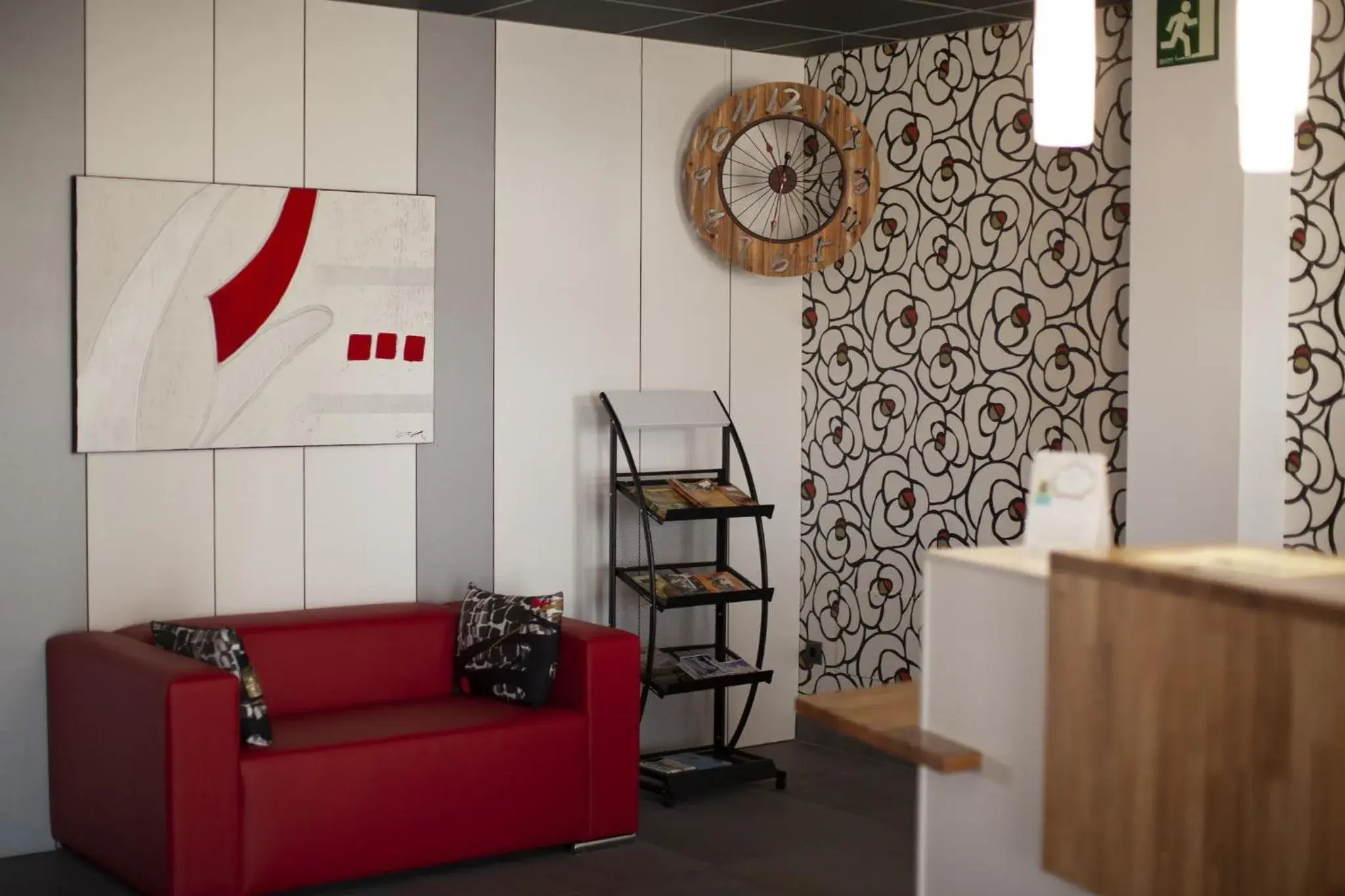 Lobby or reception in Hotel Mercedes Lobby or reception in Hotel Mercedes