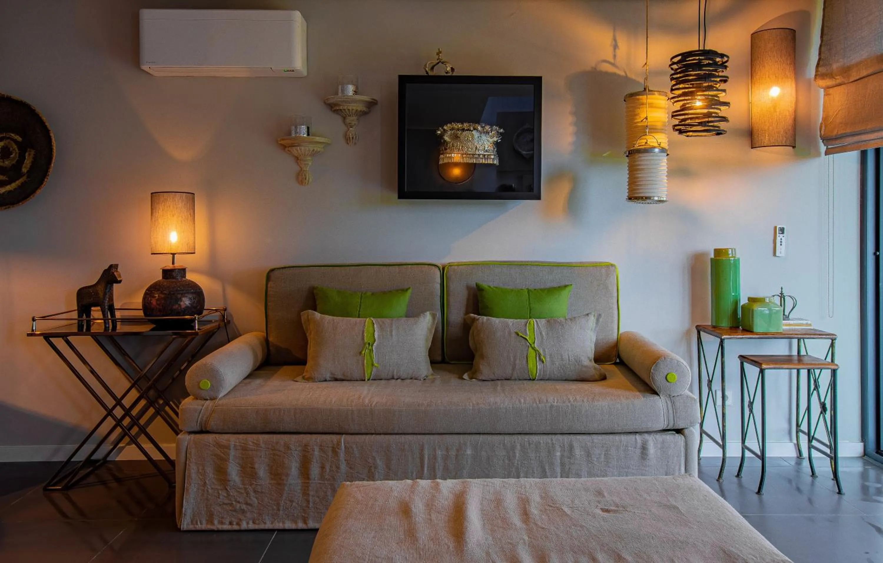 Living room, Bed in Villa Cerrado das Fontainhas SPA