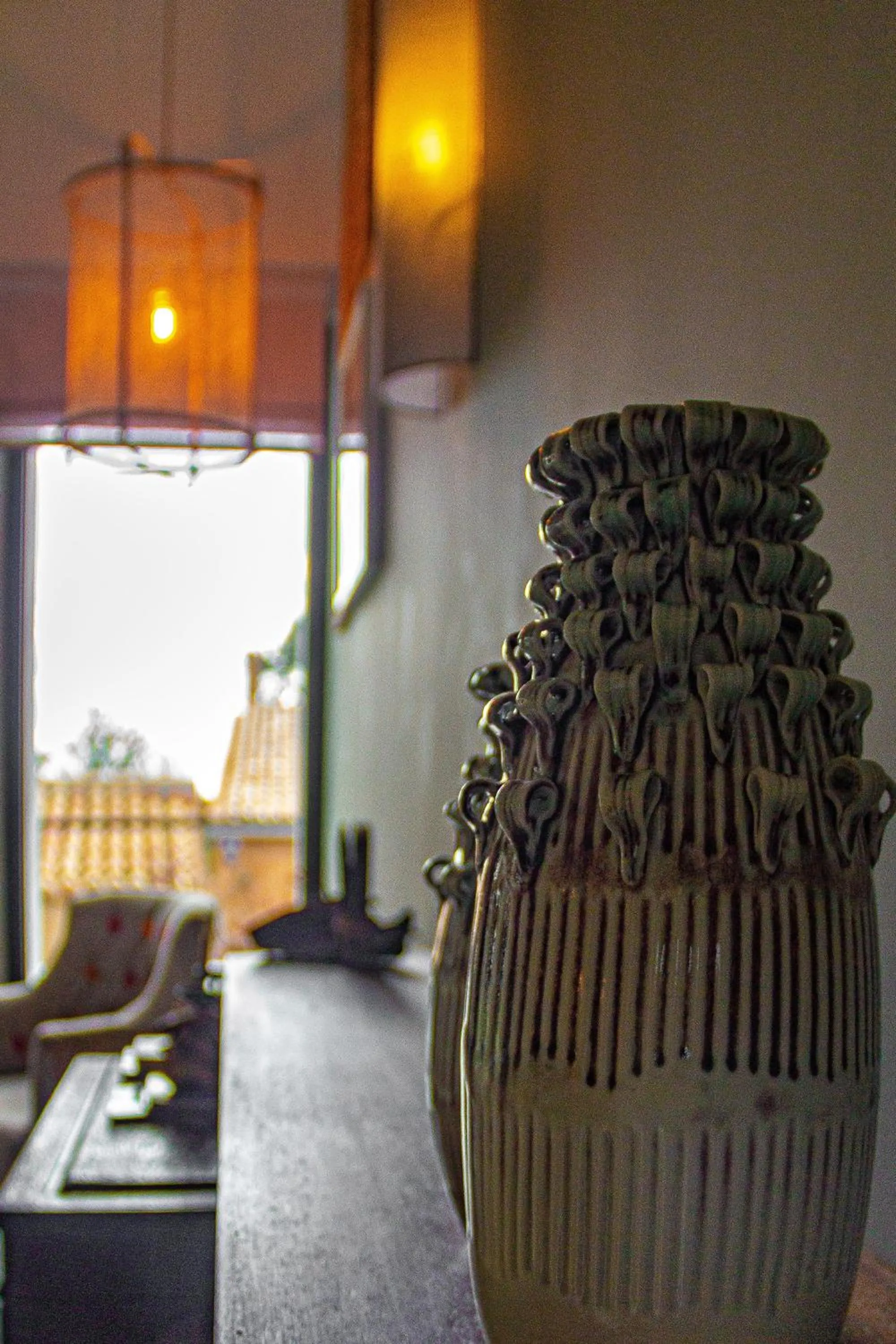 Decorative detail in Villa Cerrado das Fontainhas SPA
