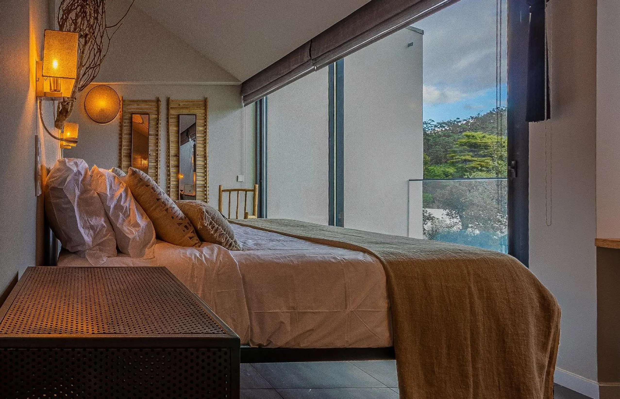 Living room, Bed in Villa Cerrado das Fontainhas SPA