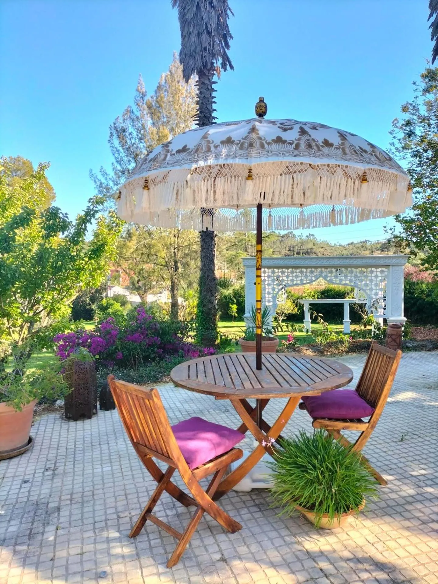 Patio in Villa Cerrado das Fontainhas SPA