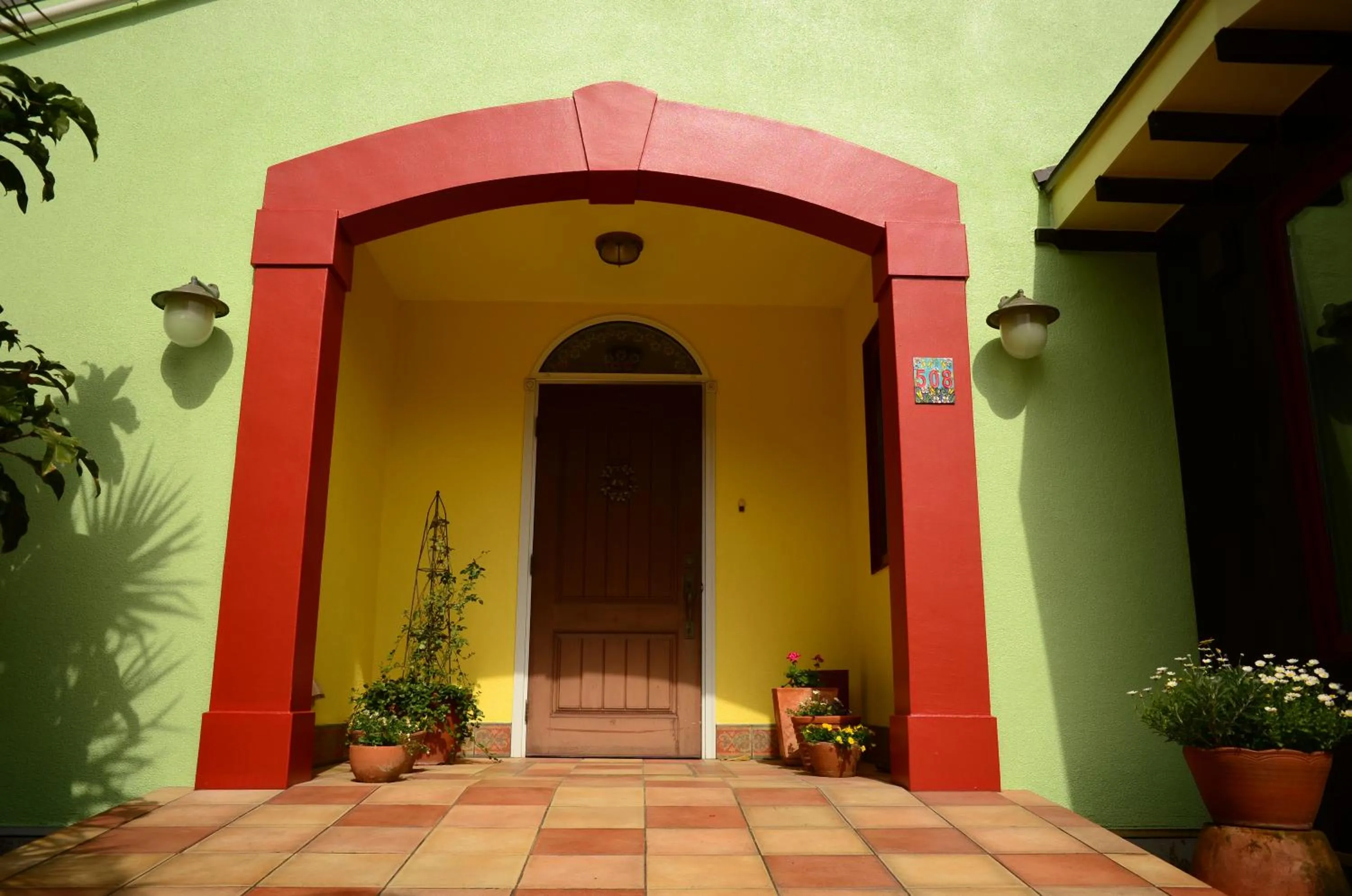 Facade/entrance in Villa Yurimun