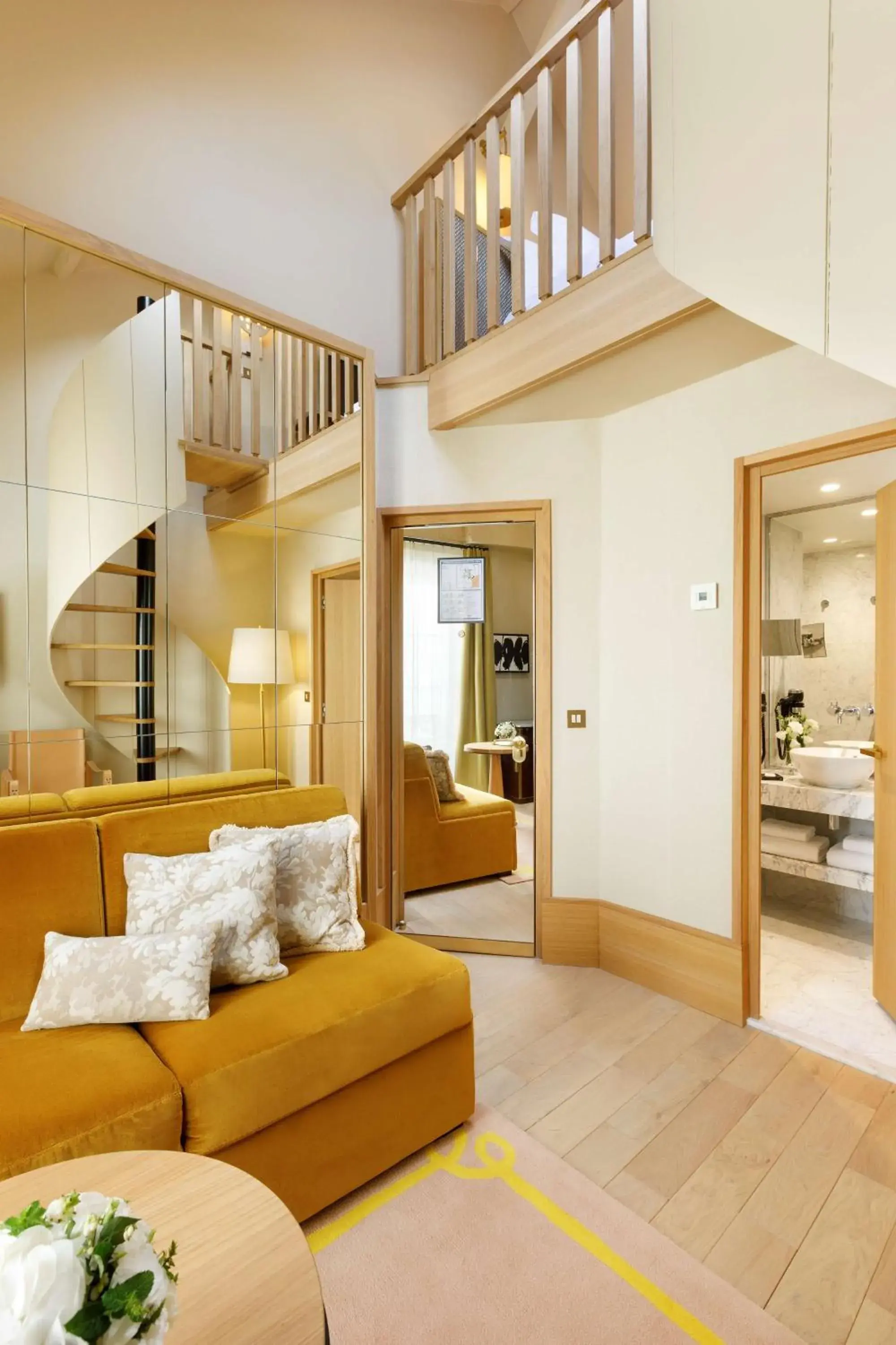 Living room in Le Belgrand Hotel Paris Champs Elysees, Tapestry By Hilton Living room in Le Belgrand Hotel Paris Champs Elysees, Tapestry By Hilton