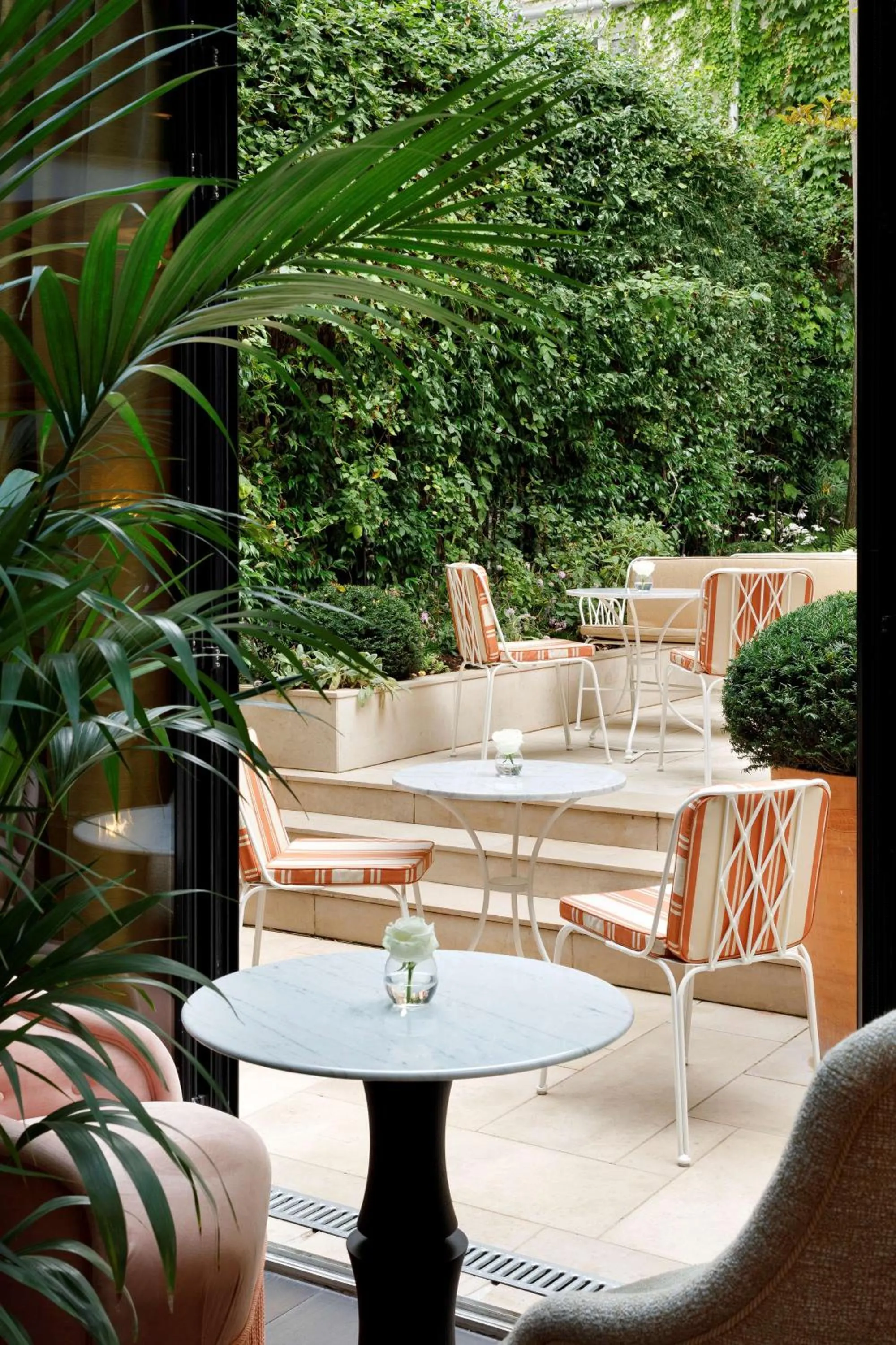 Garden in Le Belgrand Hotel Paris Champs Elysees, Tapestry By Hilton