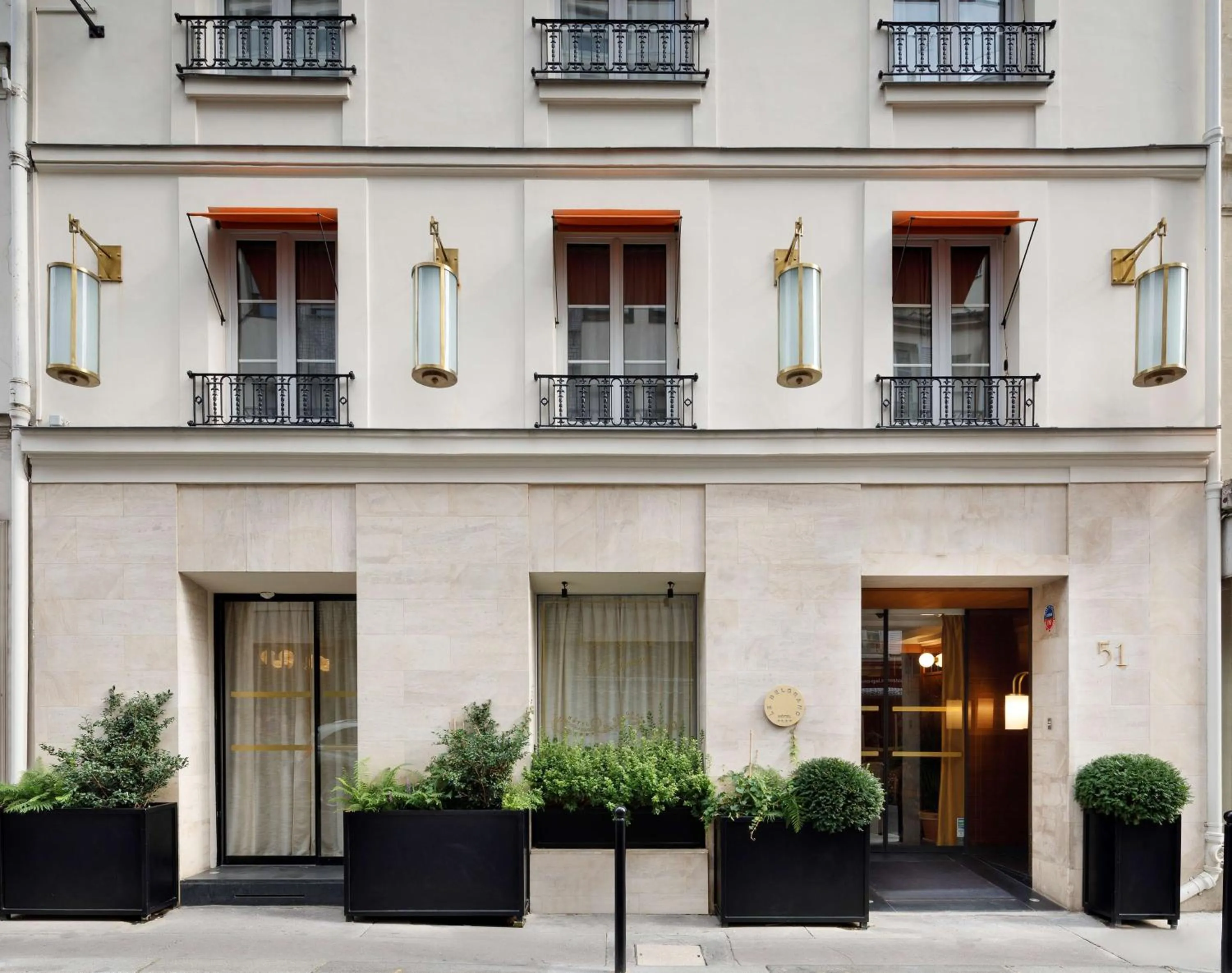 Property building in Le Belgrand Hotel Paris Champs Elysees, Tapestry By Hilton