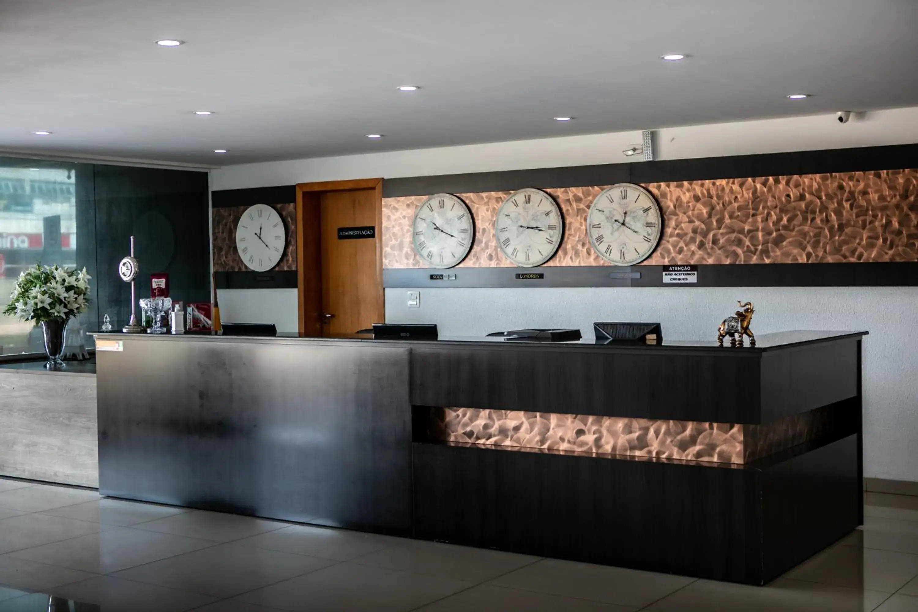 Lobby or reception in San Lucas Hotel - 06km de Maringa Lobby or reception in San Lucas Hotel - 06km de Maringa