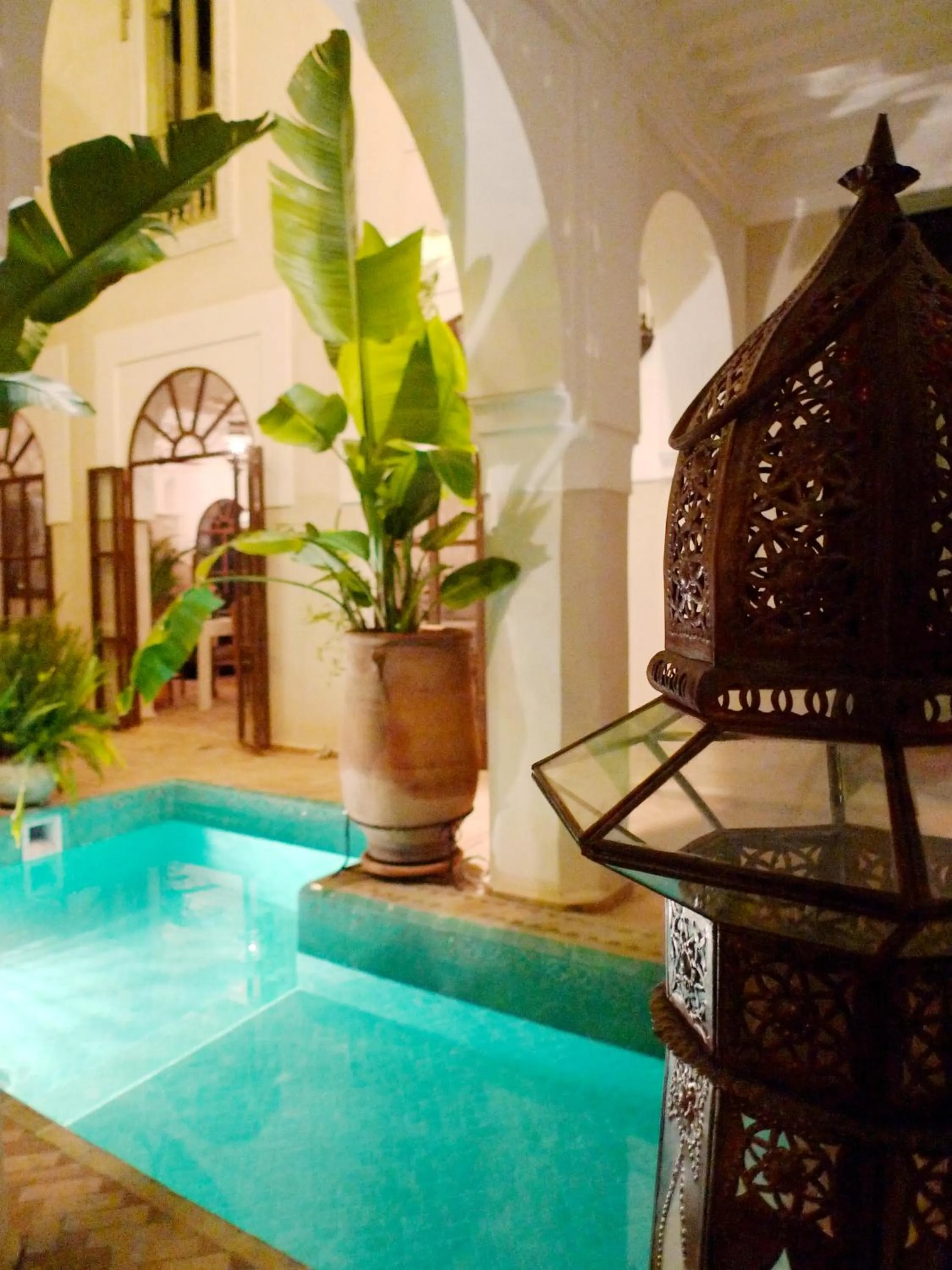 Swimming pool in Riad Palacio De Las Especias