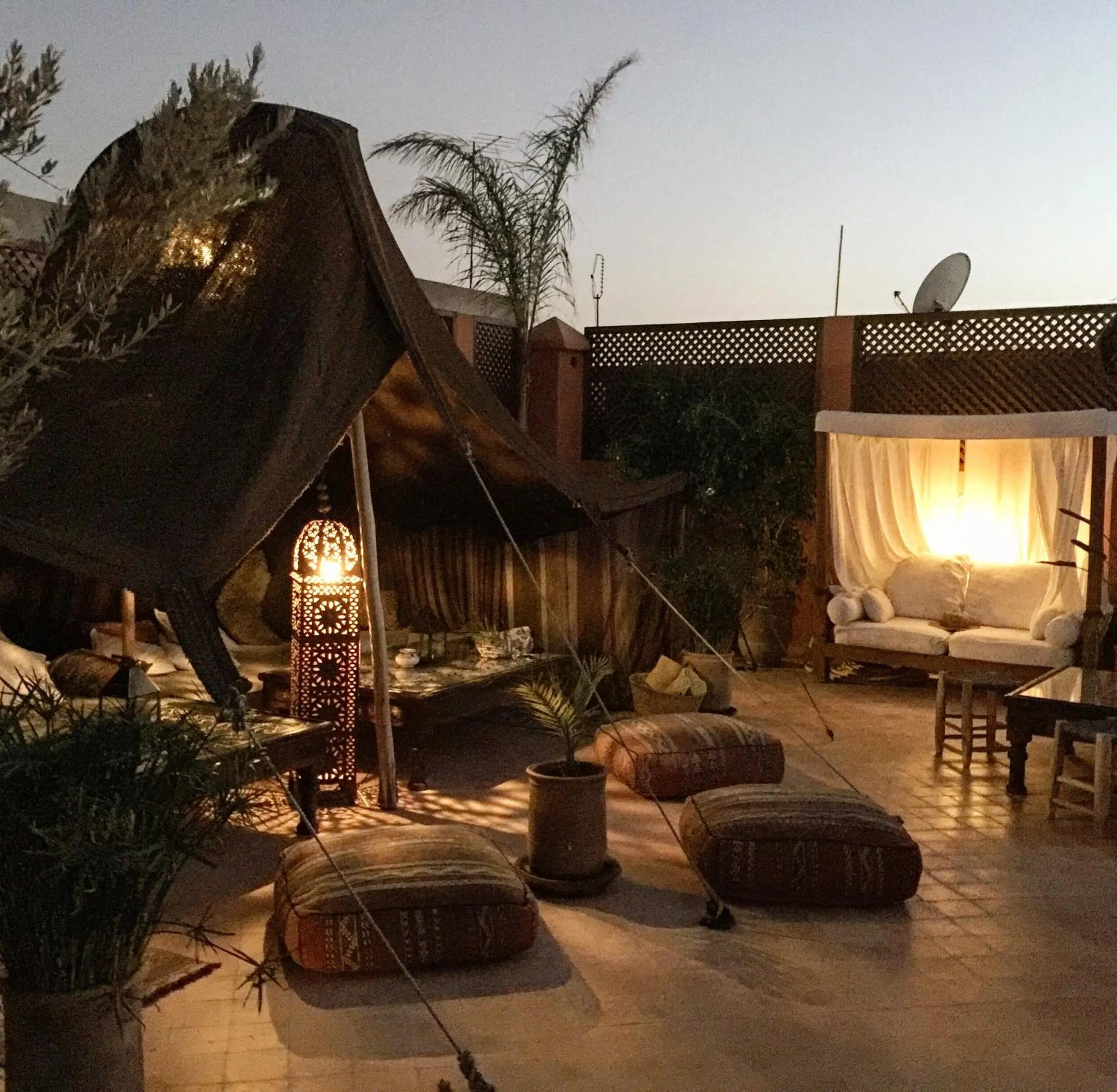 Balcony/Terrace in Riad Palacio De Las Especias