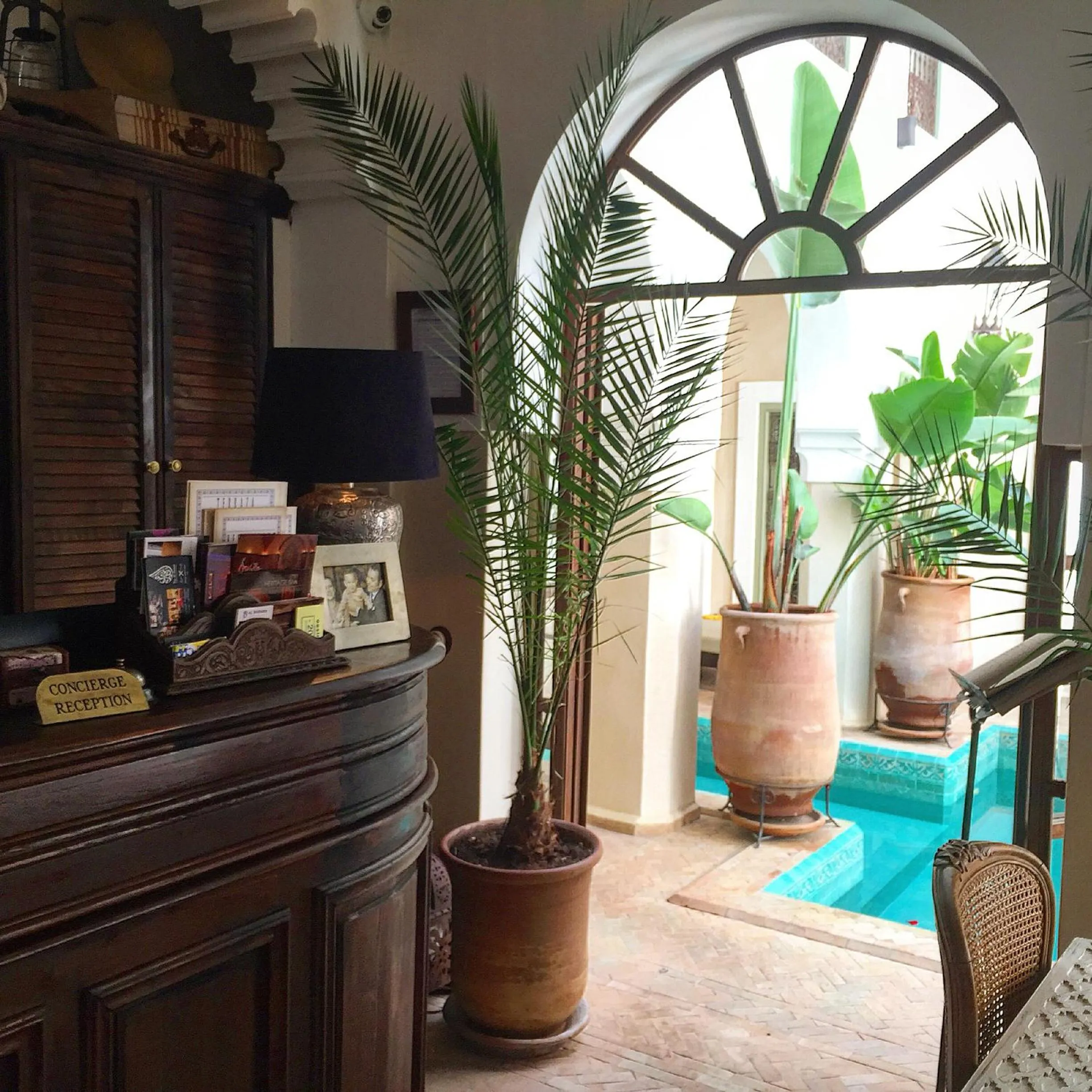 Lobby or reception in Riad Palacio De Las Especias