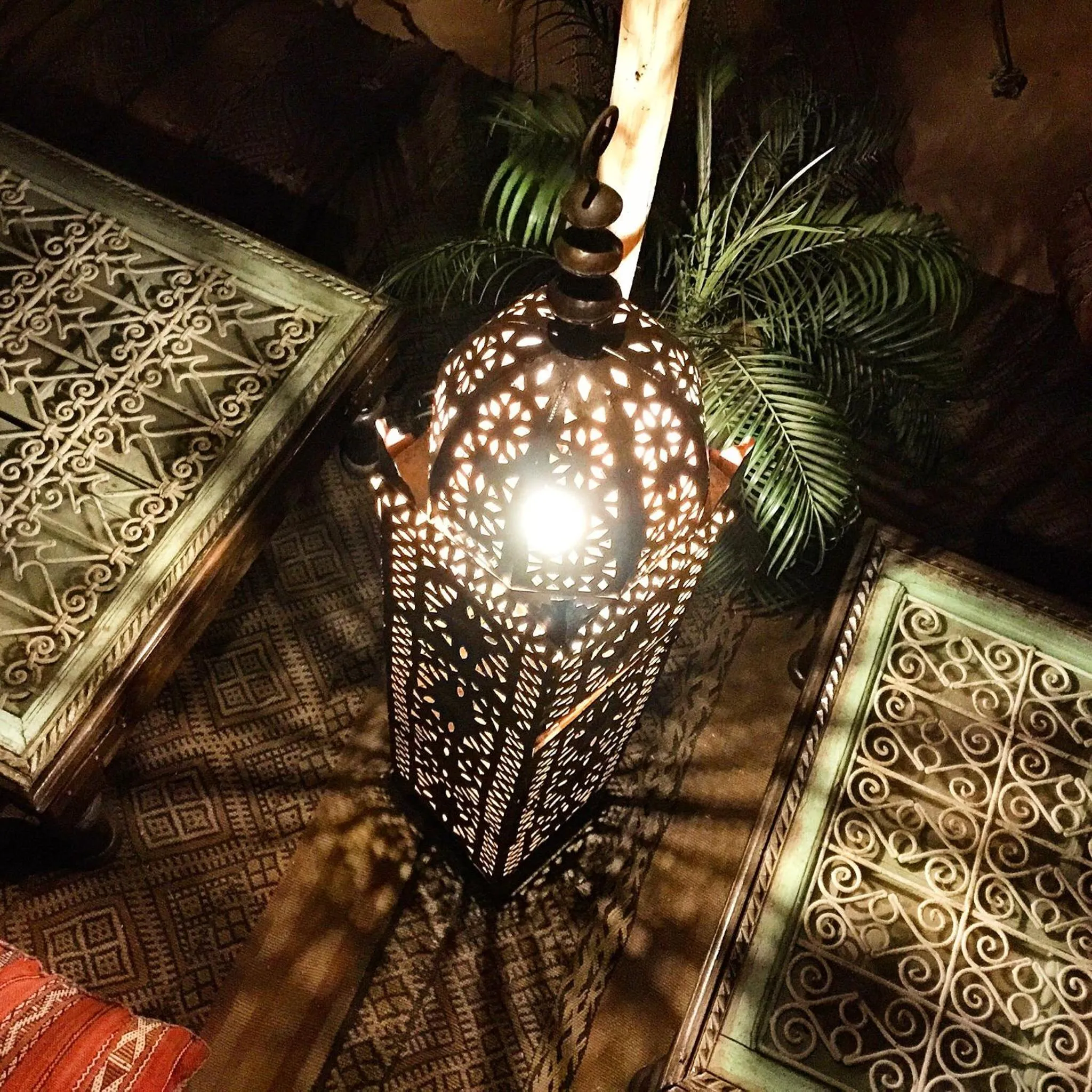 Decorative detail in Riad Palacio De Las Especias