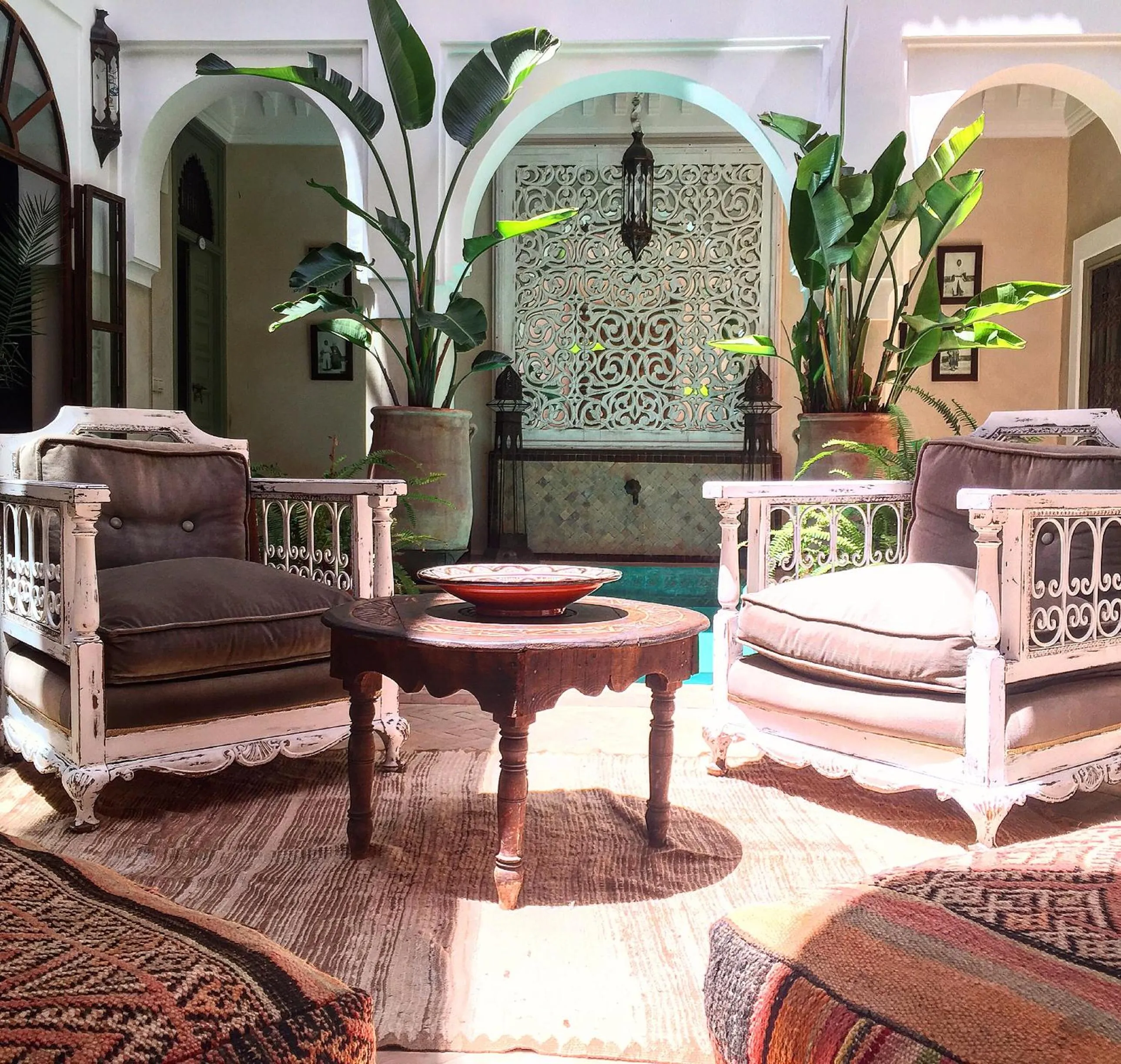 Patio in Riad Palacio De Las Especias