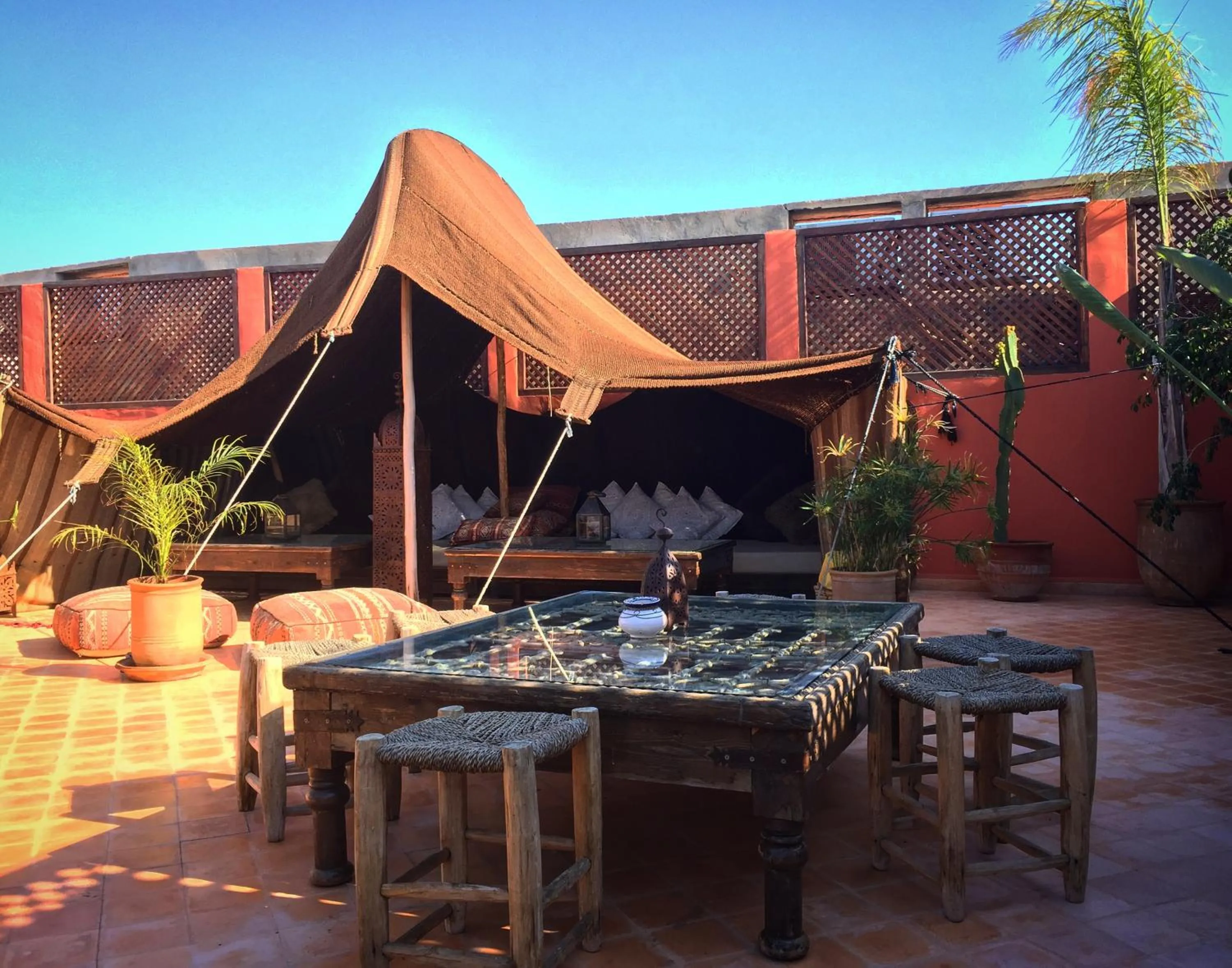 Balcony/Terrace in Riad Palacio De Las Especias