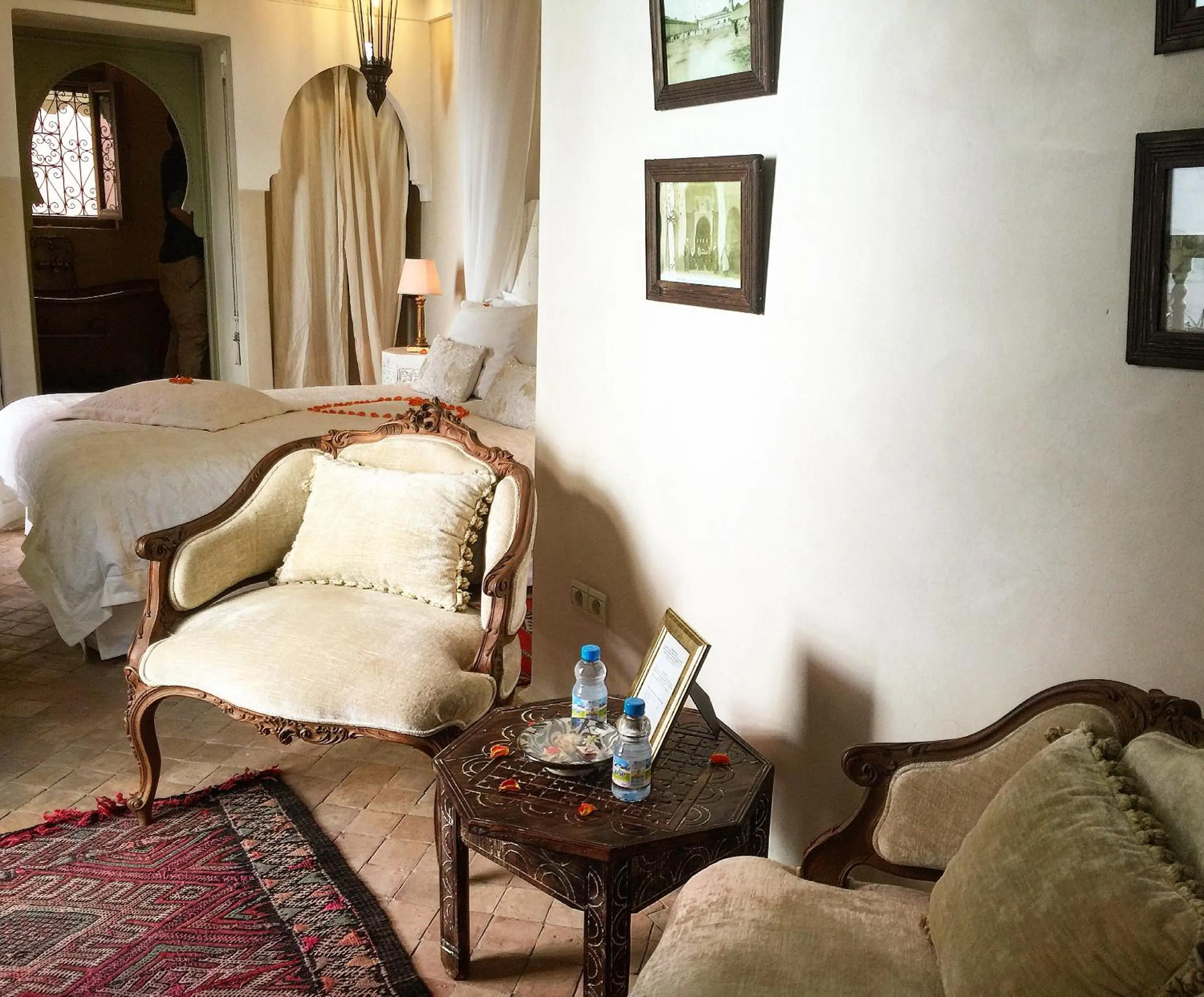 Living room in Riad Palacio De Las Especias