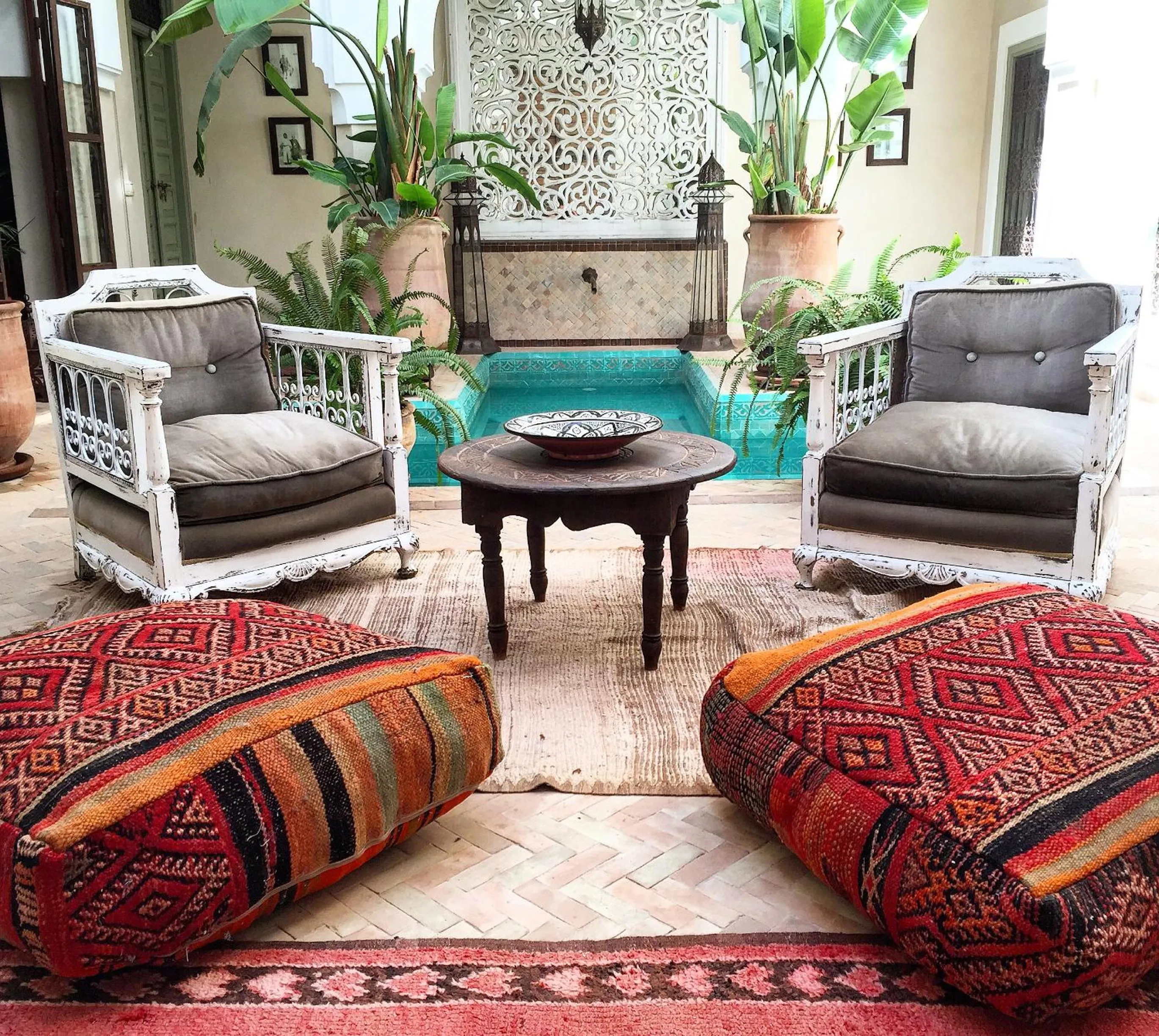 Pool view in Riad Palacio De Las Especias