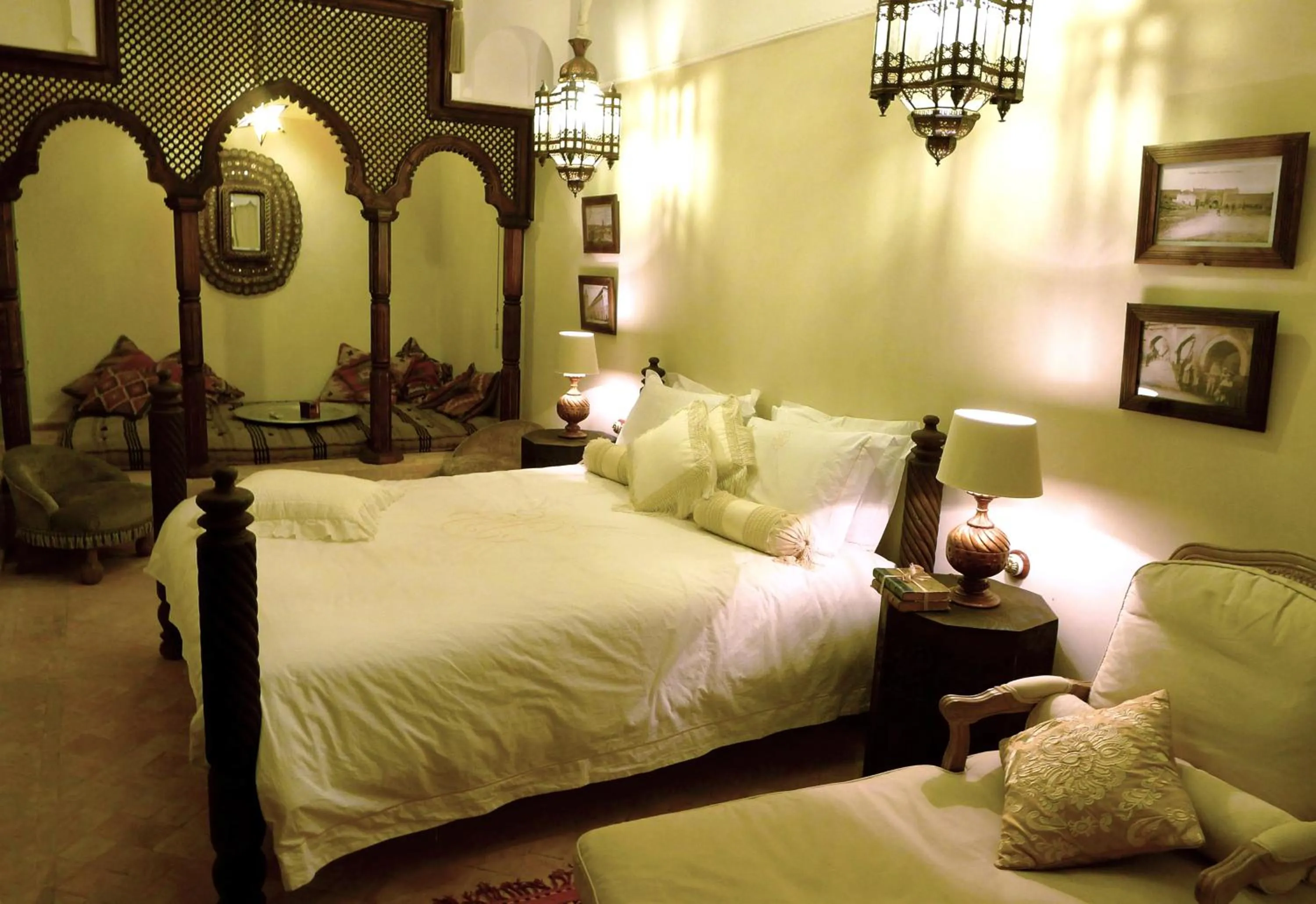 Bedroom, Bed in Riad Palacio De Las Especias