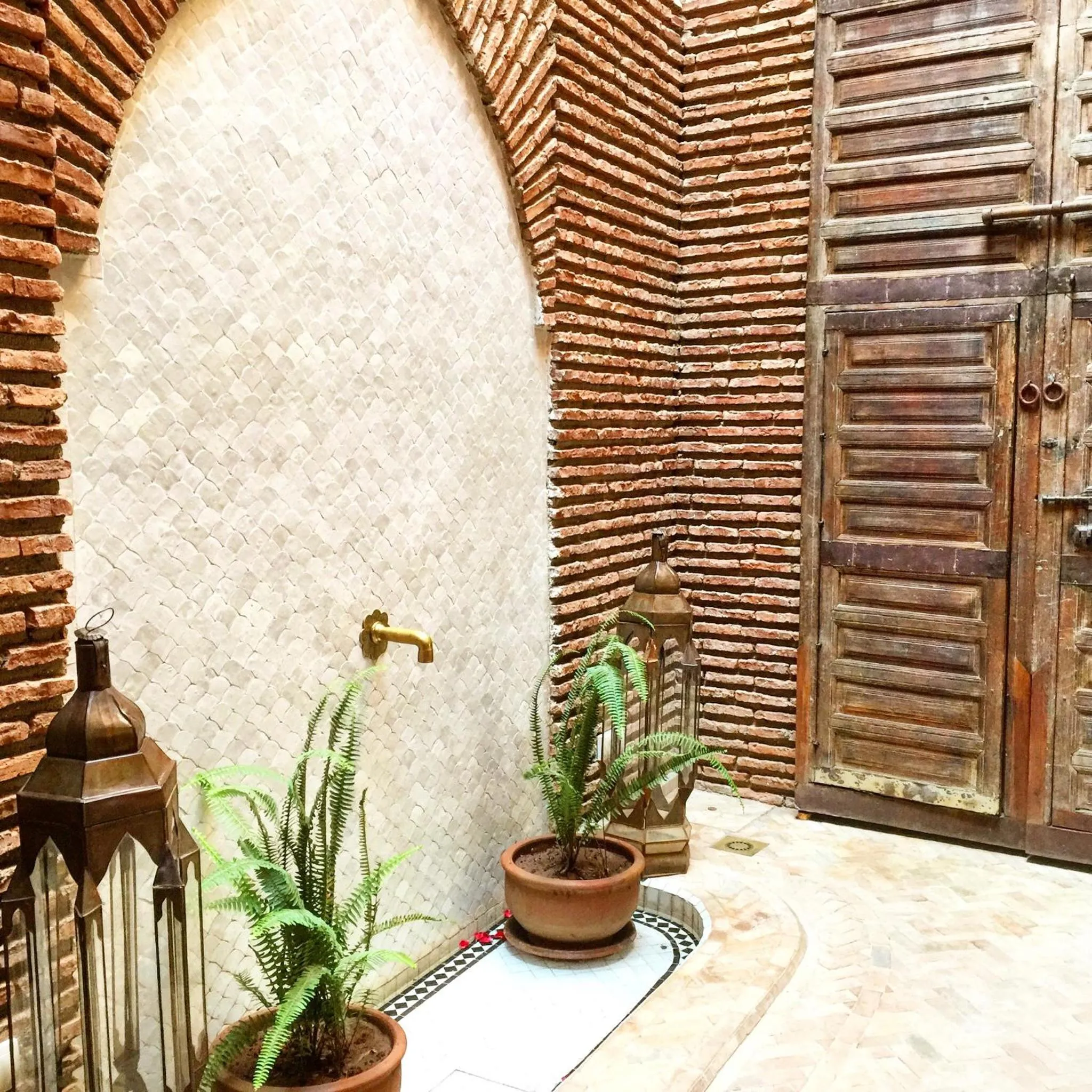 Patio in Riad Palacio De Las Especias