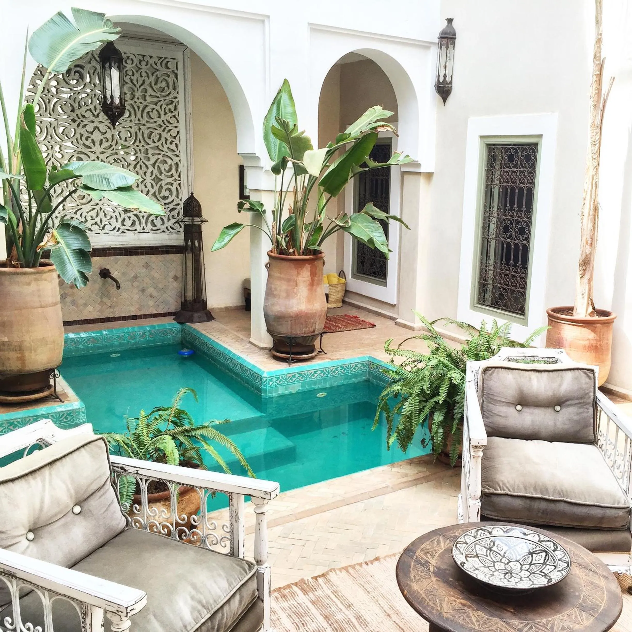 Patio in Riad Palacio De Las Especias