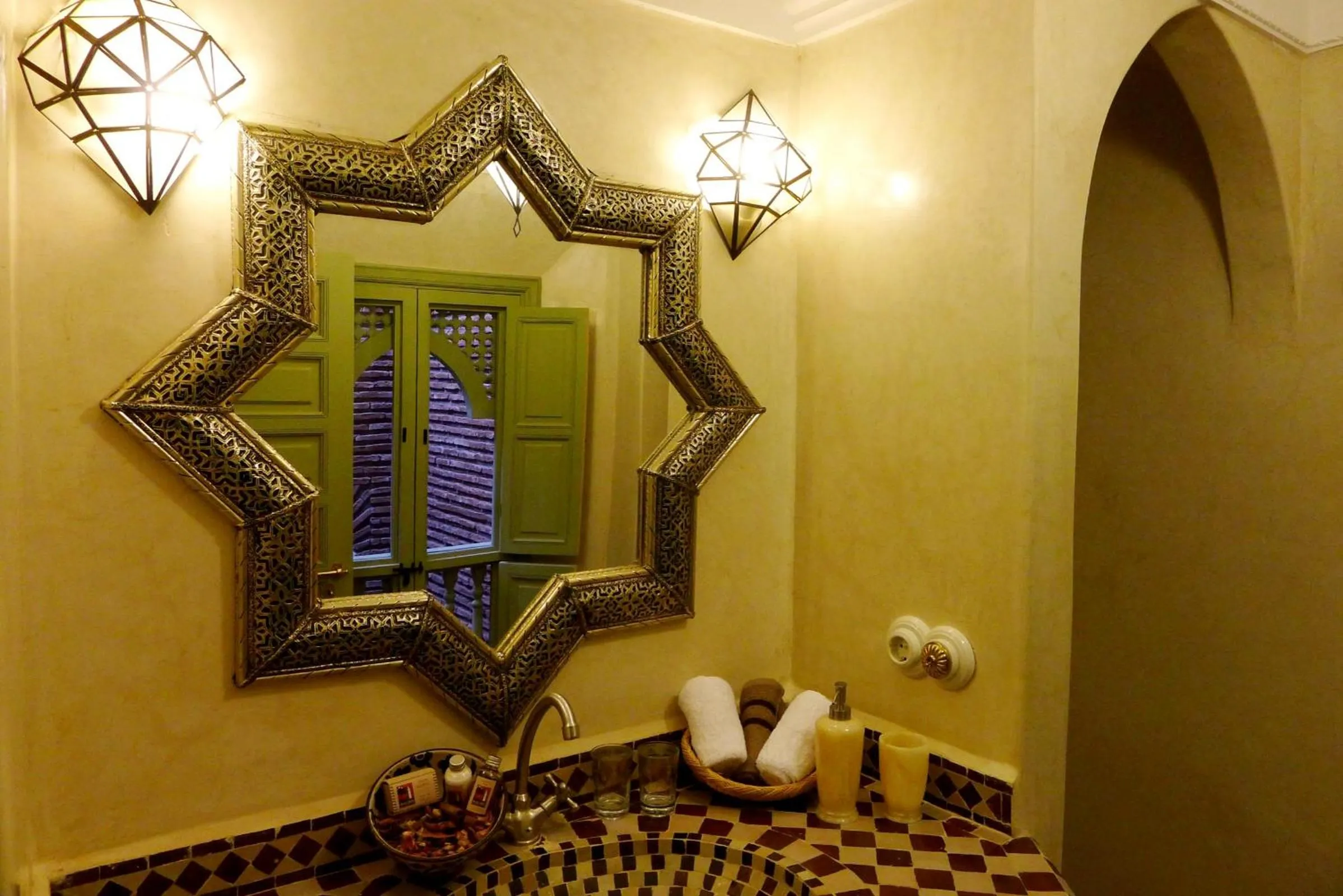 Bathroom in Riad Palacio De Las Especias