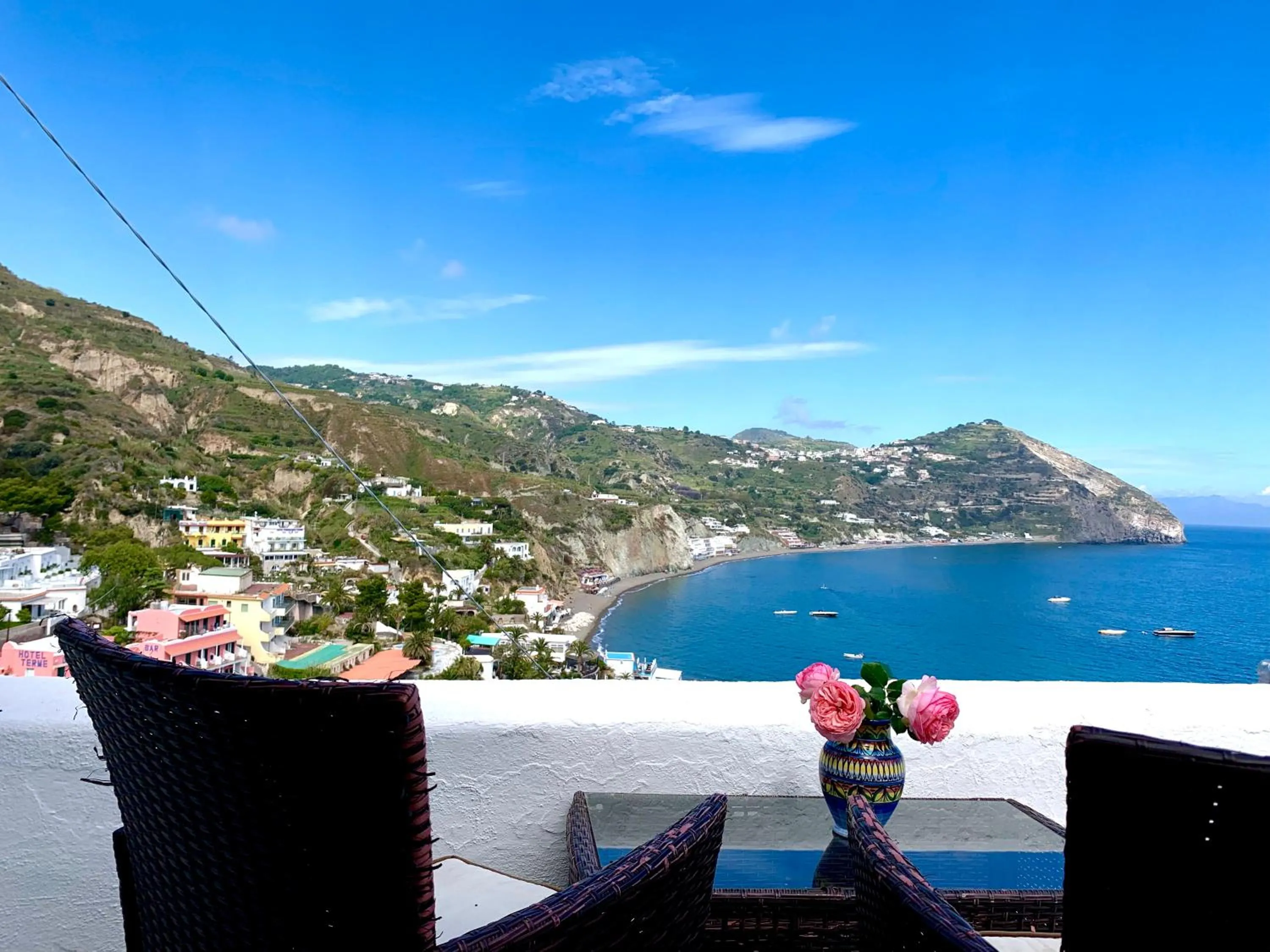Balcony/Terrace in Villa Egidio