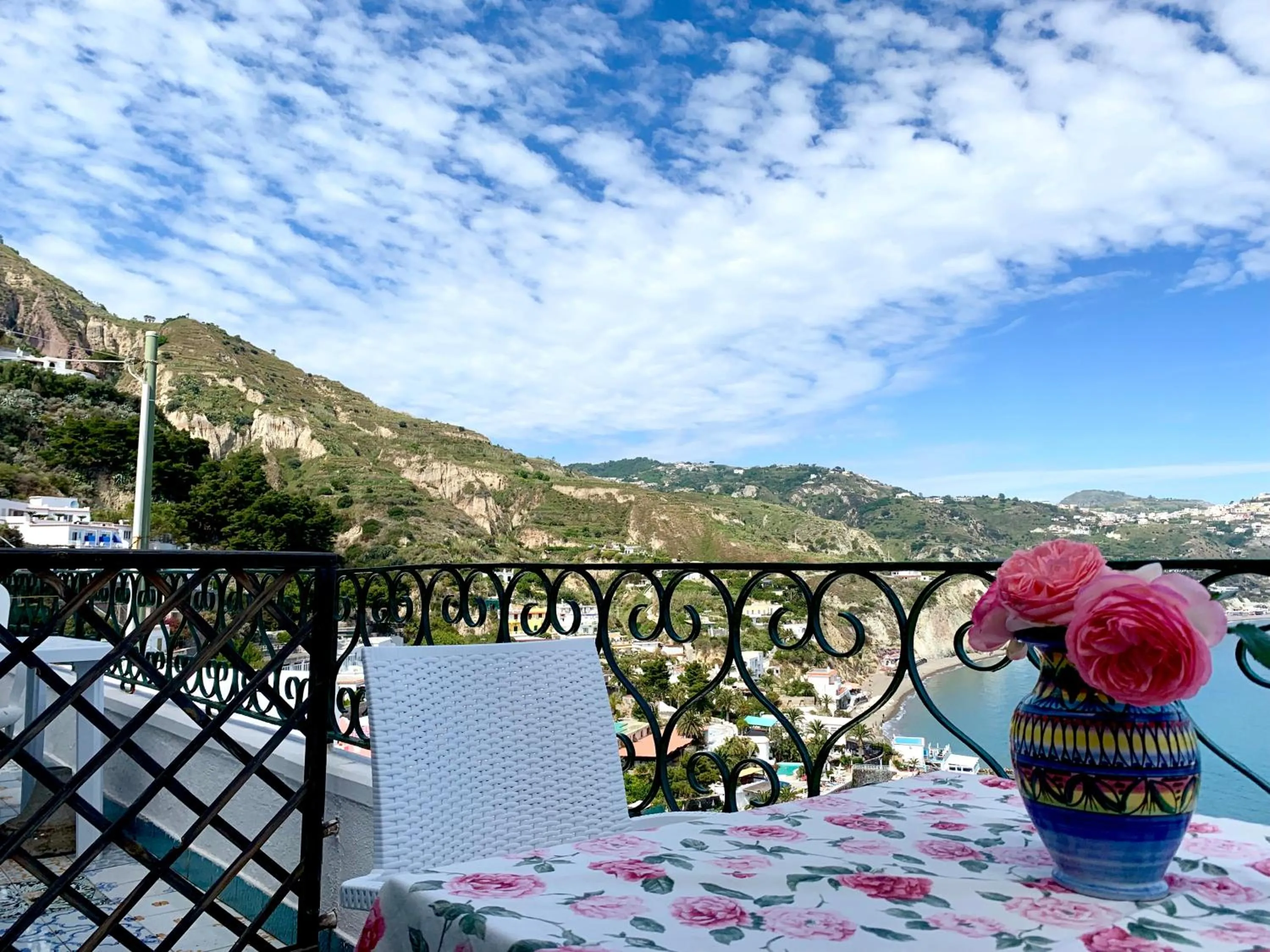 Balcony/Terrace in Villa Egidio
