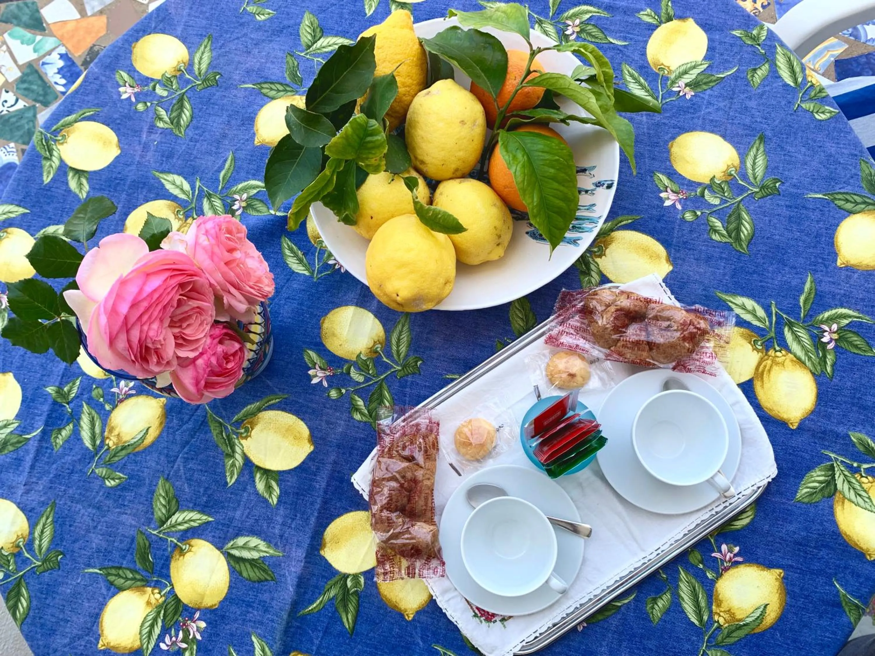 Breakfast in Villa Egidio