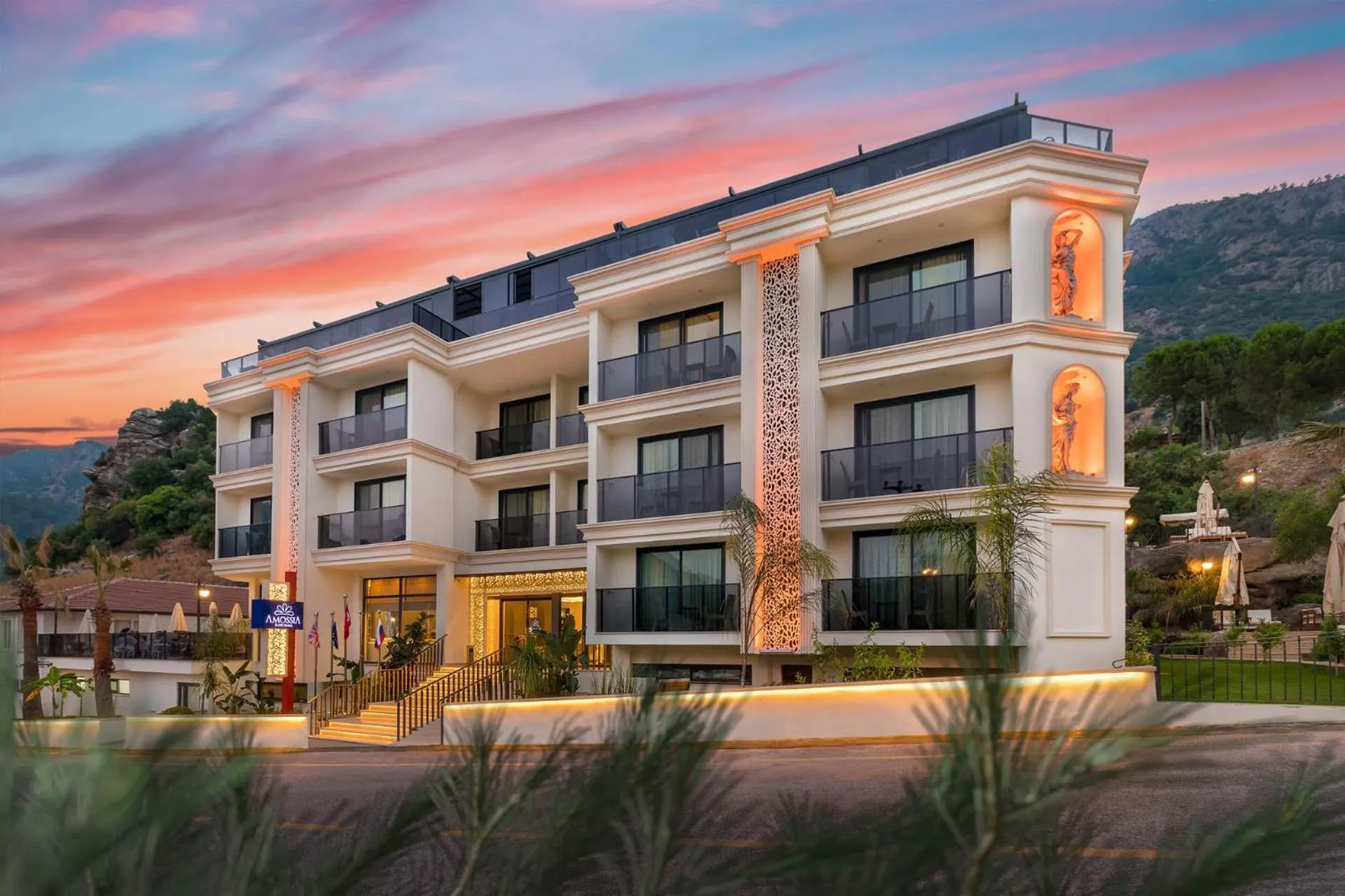 Property building in AMOSSİA Elite Boutique Hotel