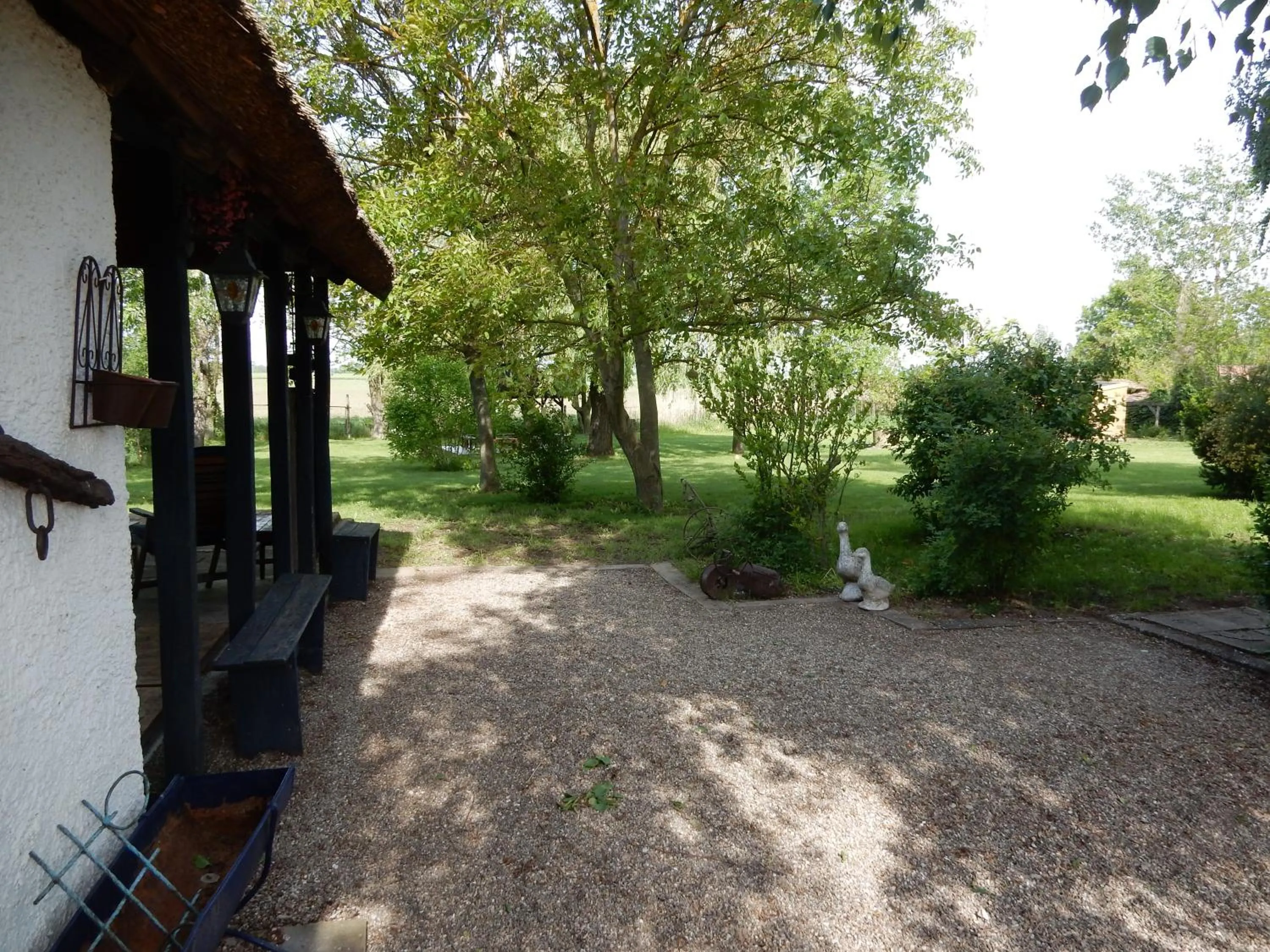 Garden view in Herberg Tisza