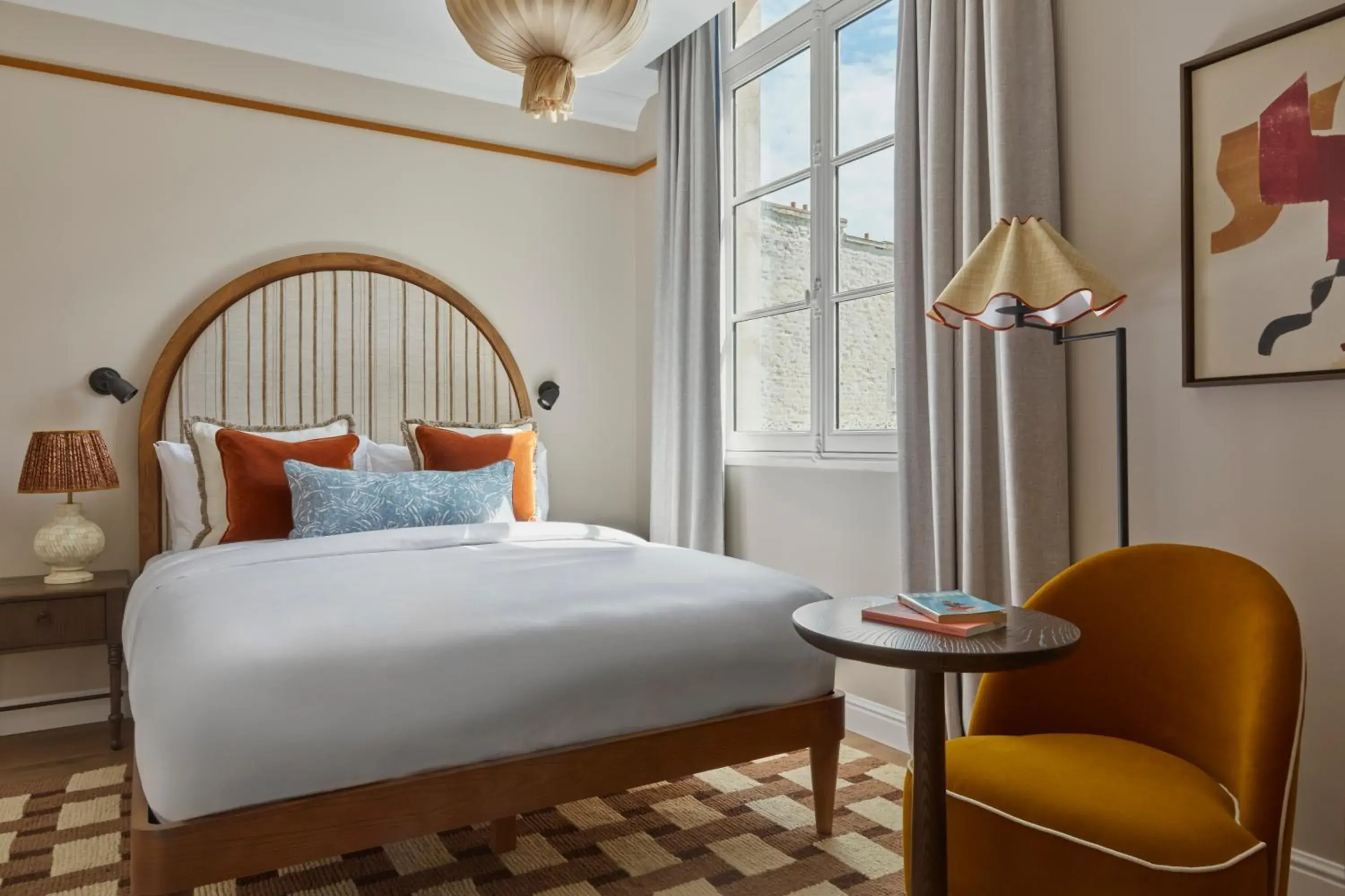 Bed in Miiro Le Grand Hôtel Cayré Bed in Miiro Le Grand Hôtel Cayré