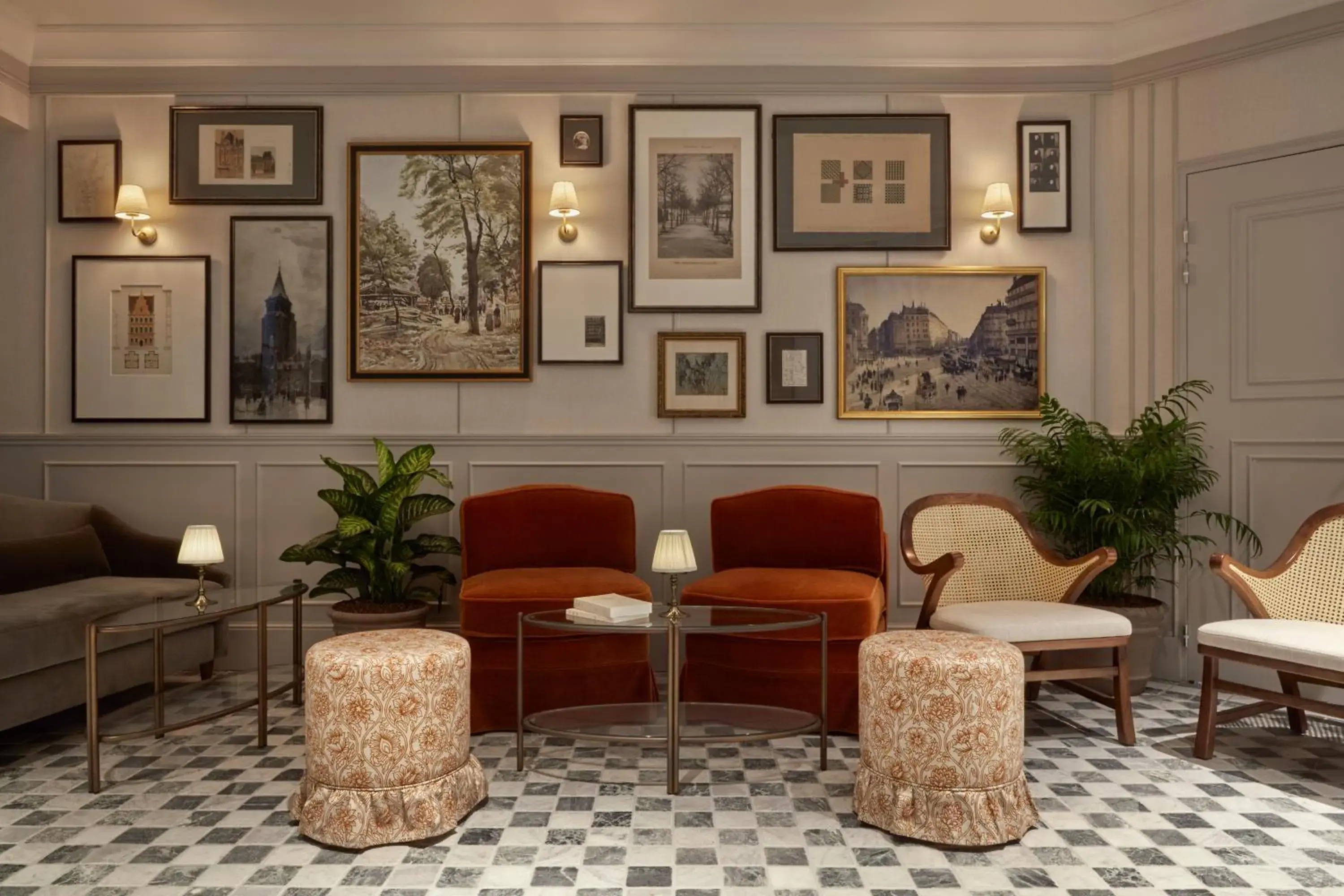 Lobby or reception in Miiro Le Grand Hôtel Cayré Lobby or reception in Miiro Le Grand Hôtel Cayré