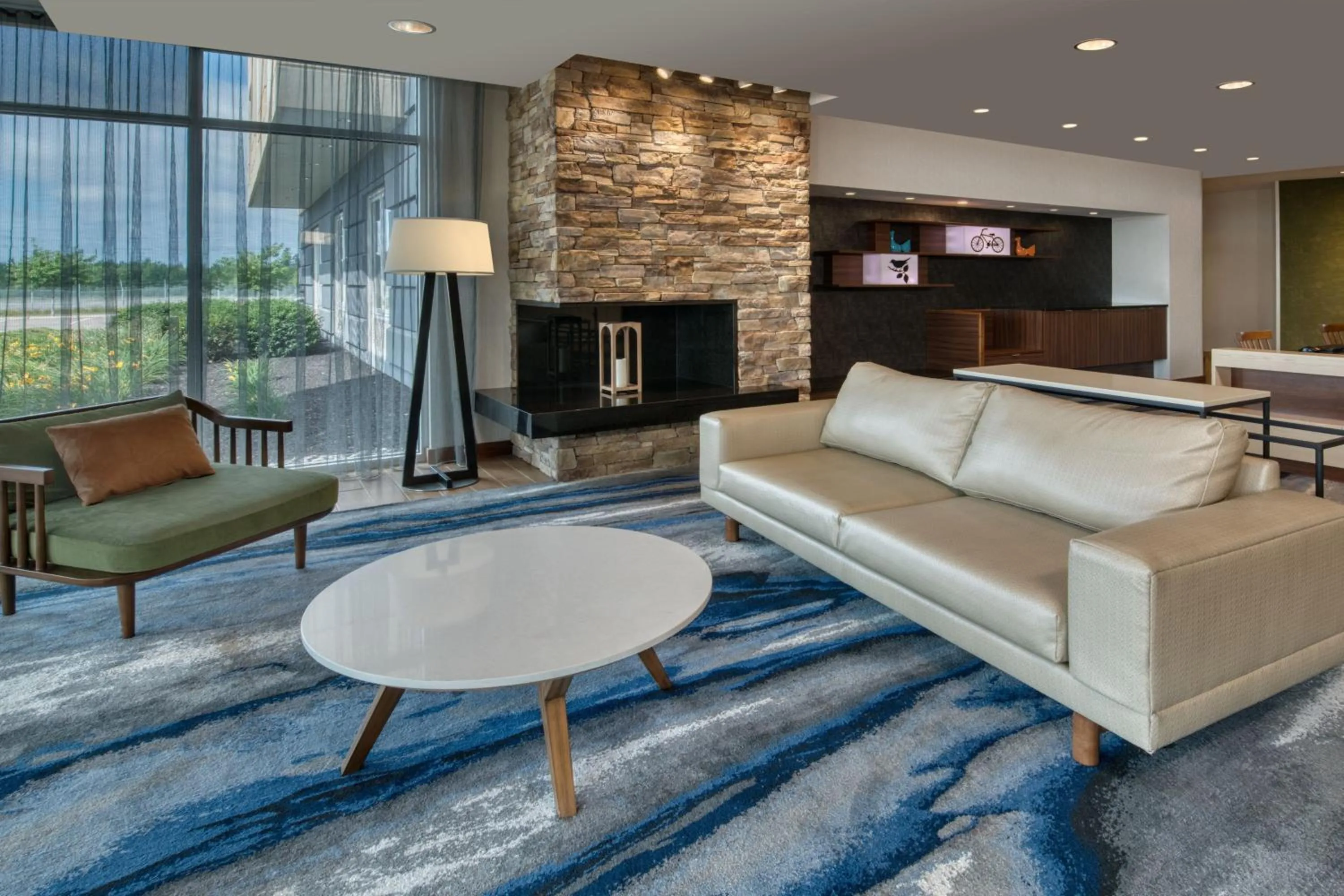 Lobby or reception in Fairfield Inn & Suites by Marriott Moncton