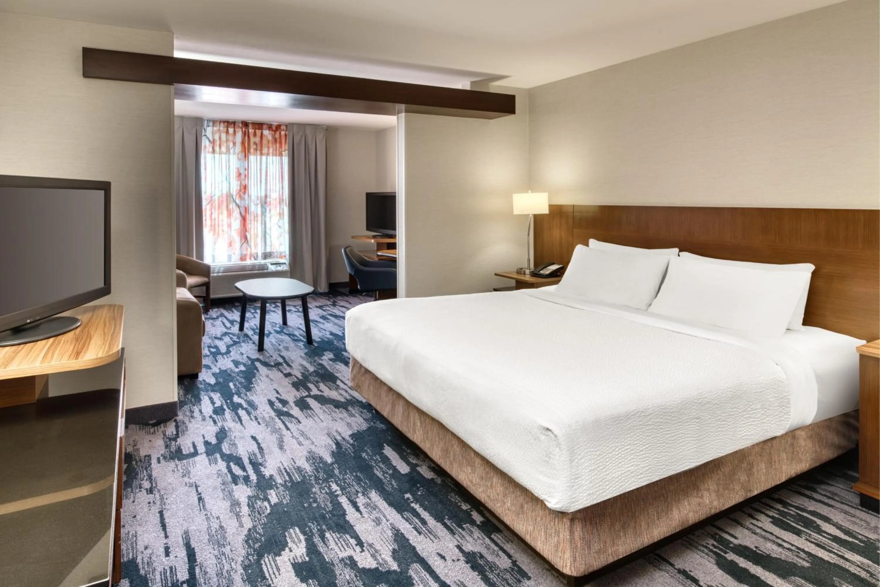 Bedroom, Bed in Fairfield Inn & Suites by Marriott Moncton