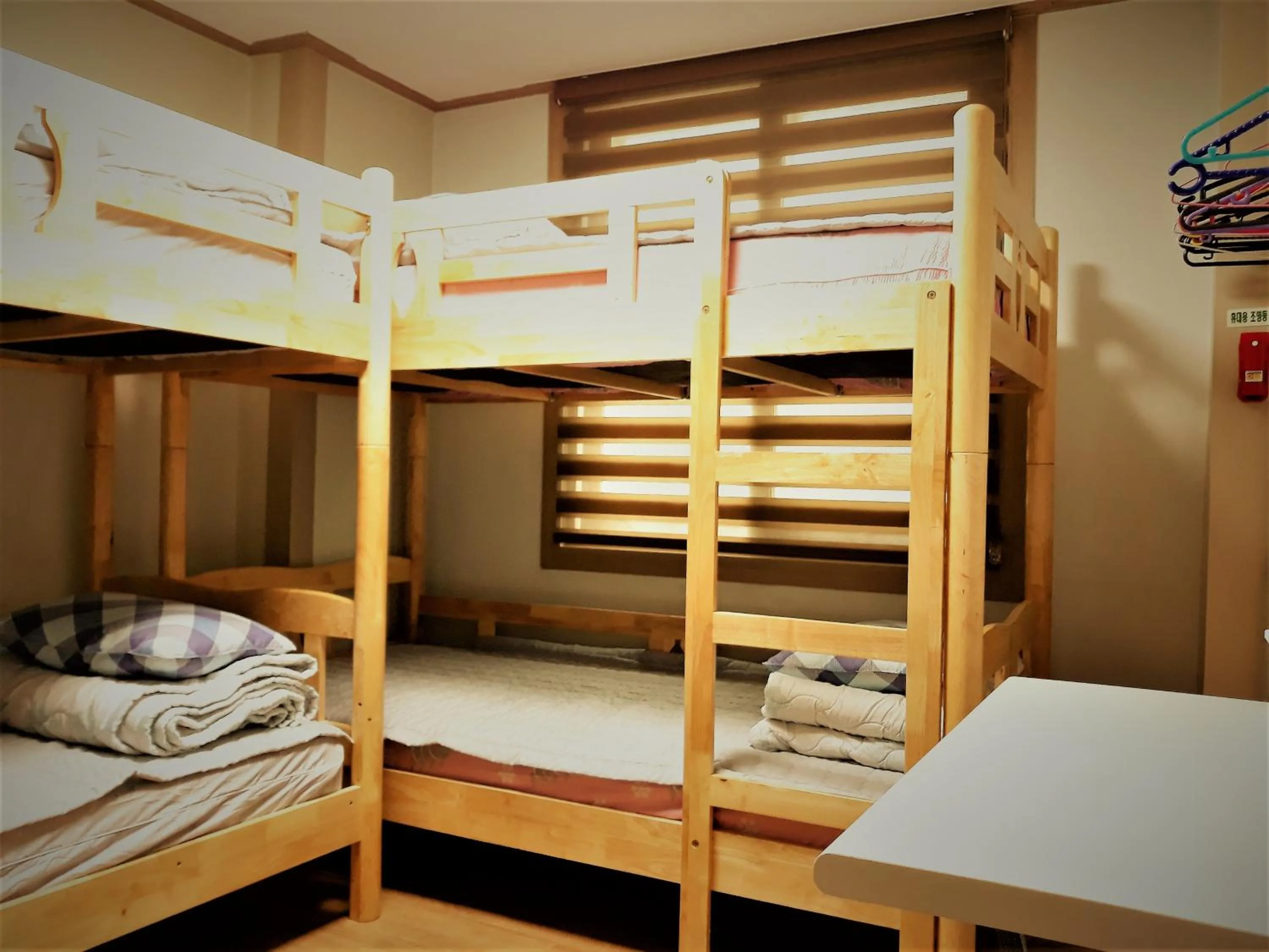 bunk bed, Bed in Work Life Balance Busan Station