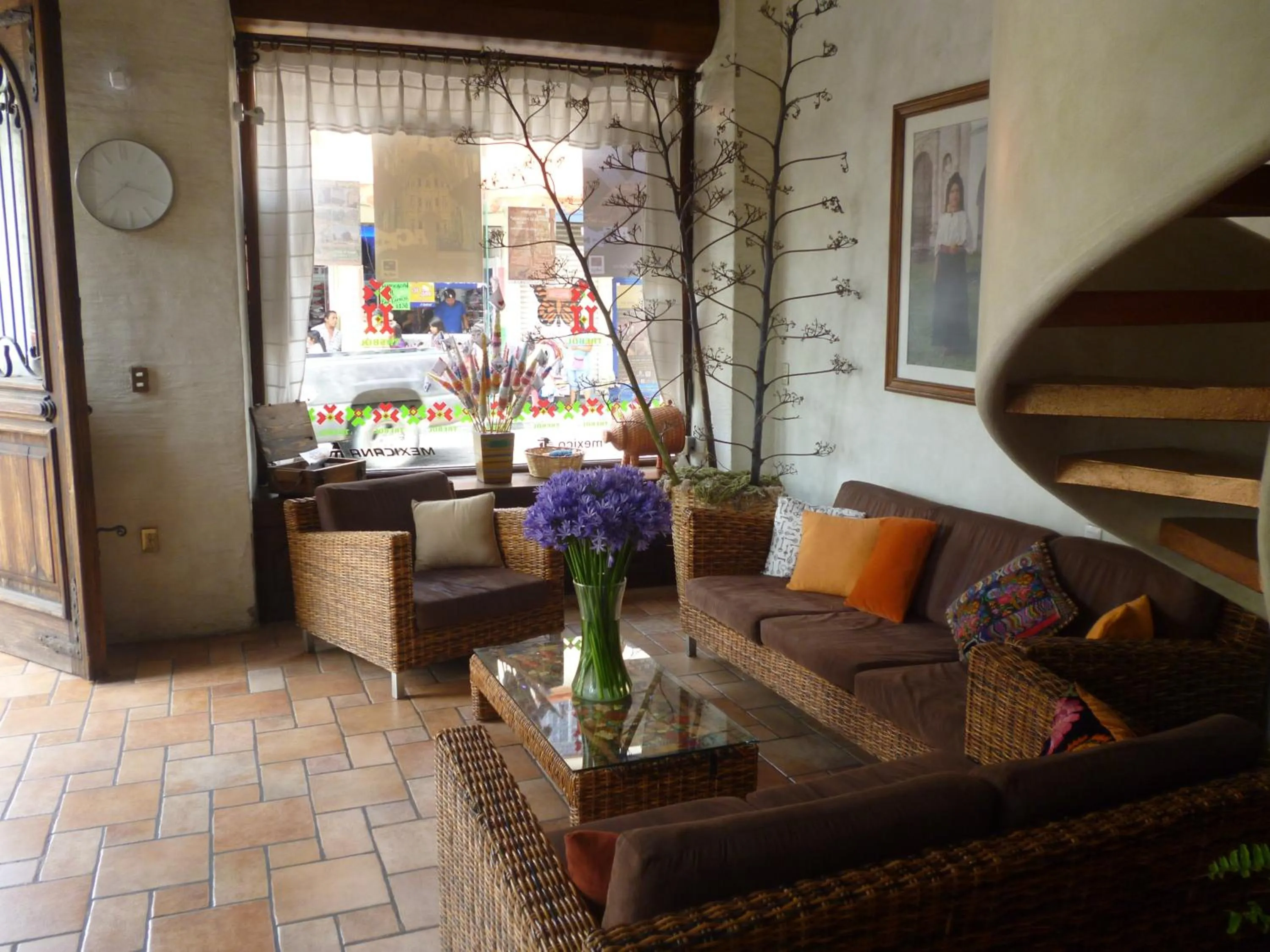 Lobby or reception in Hotel Trébol