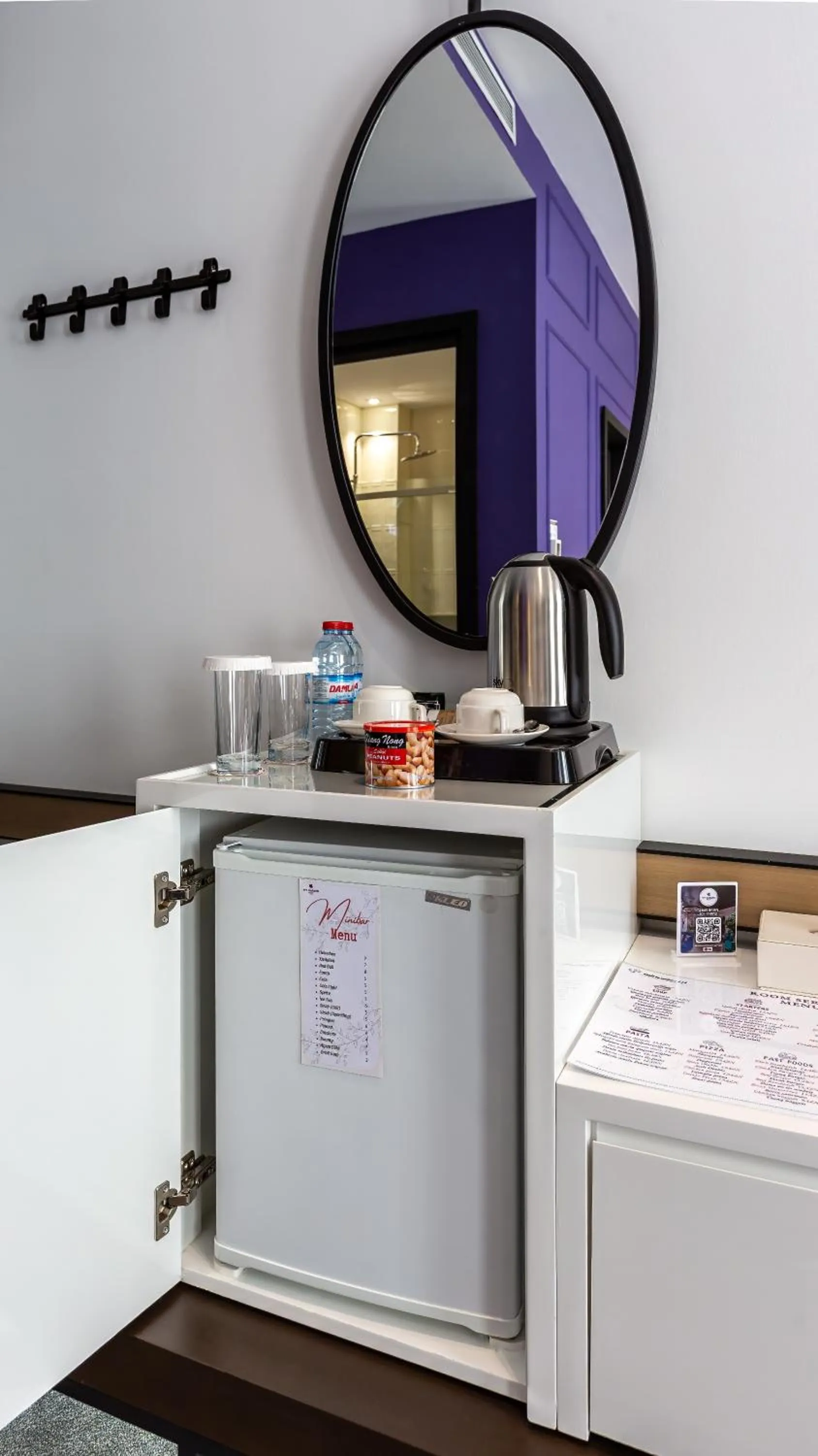 minibar in Ivy Garden Hotel Baku