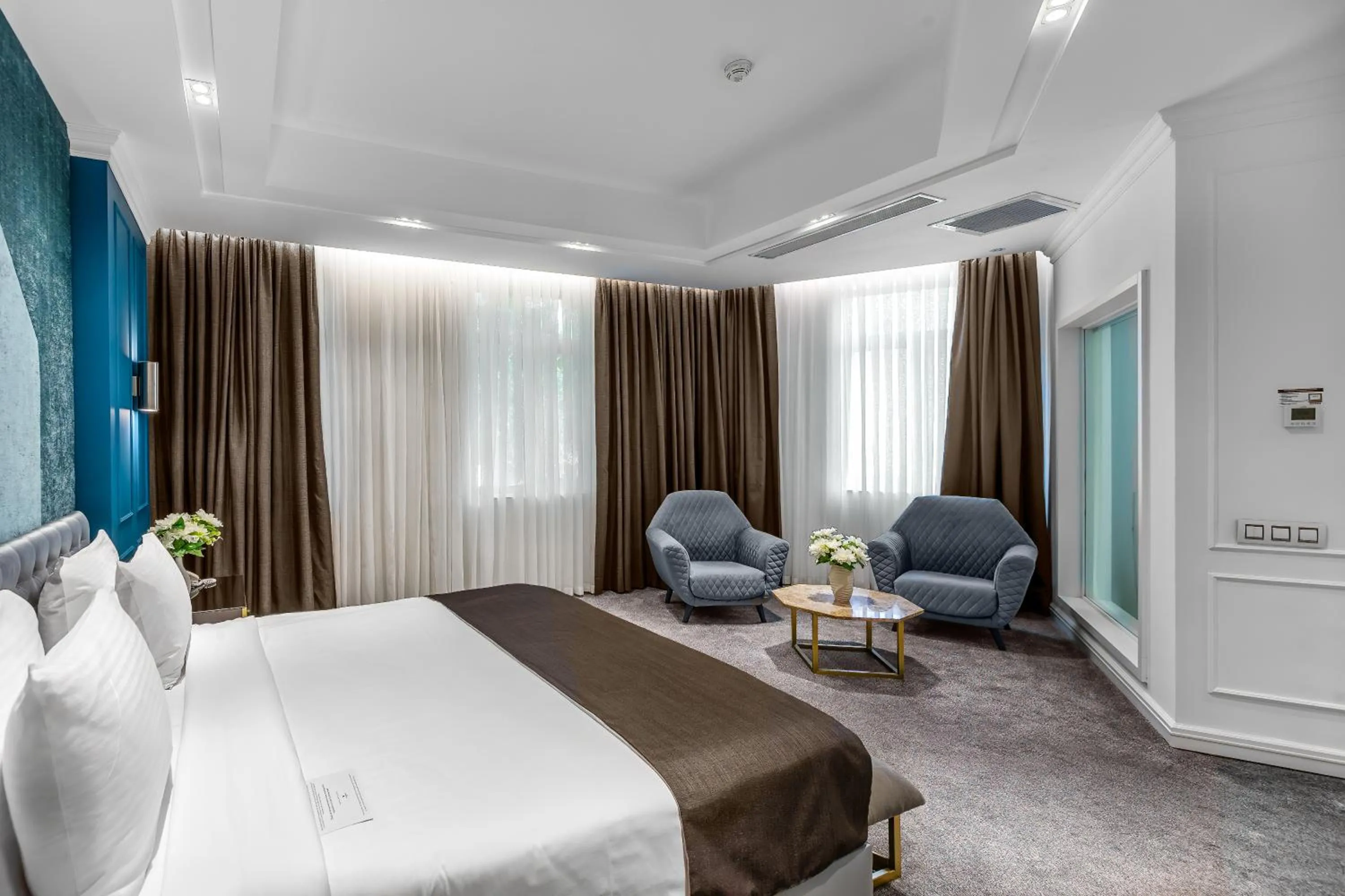 Bed in Ivy Garden Hotel Baku