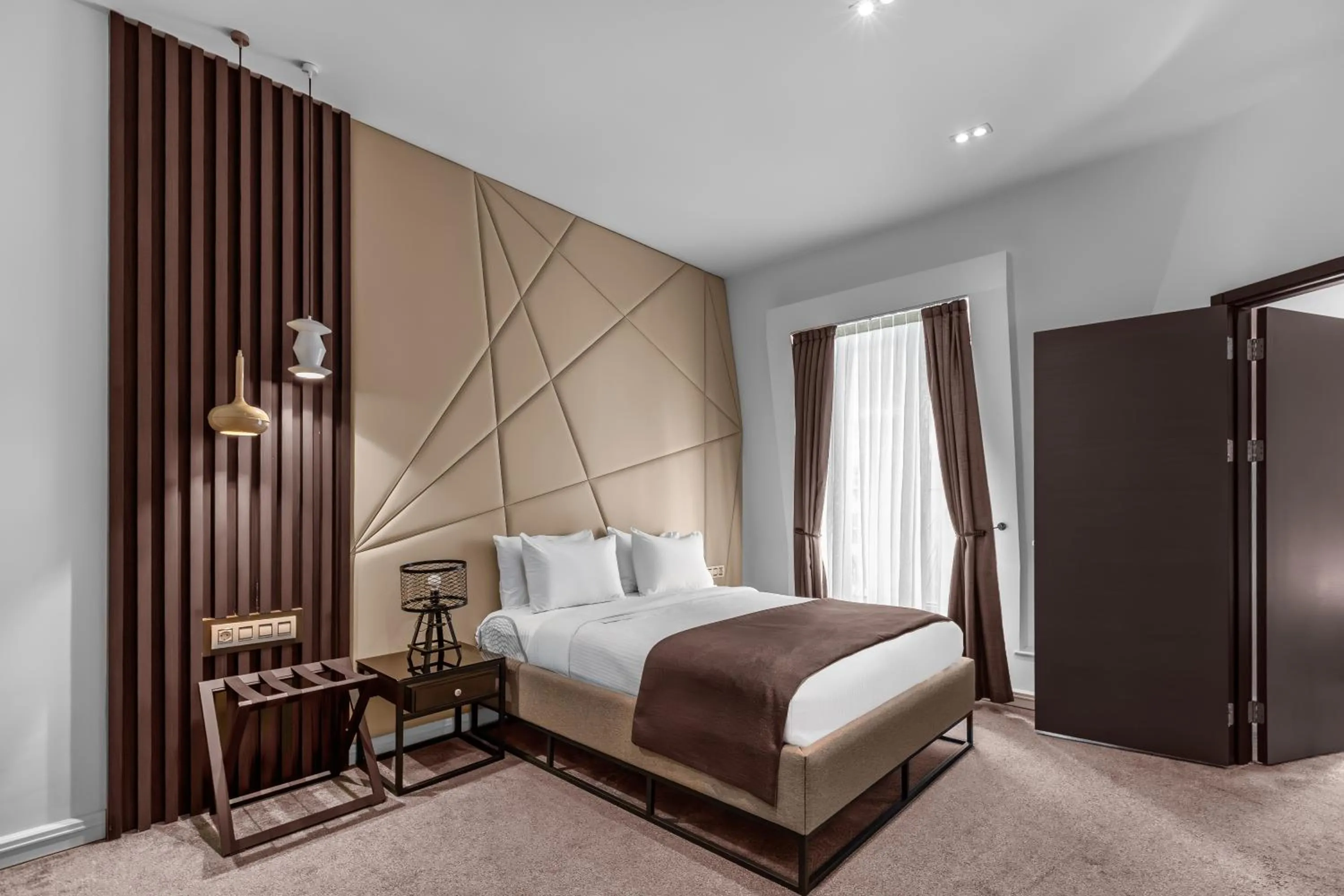 Bed in Ivy Garden Hotel Baku