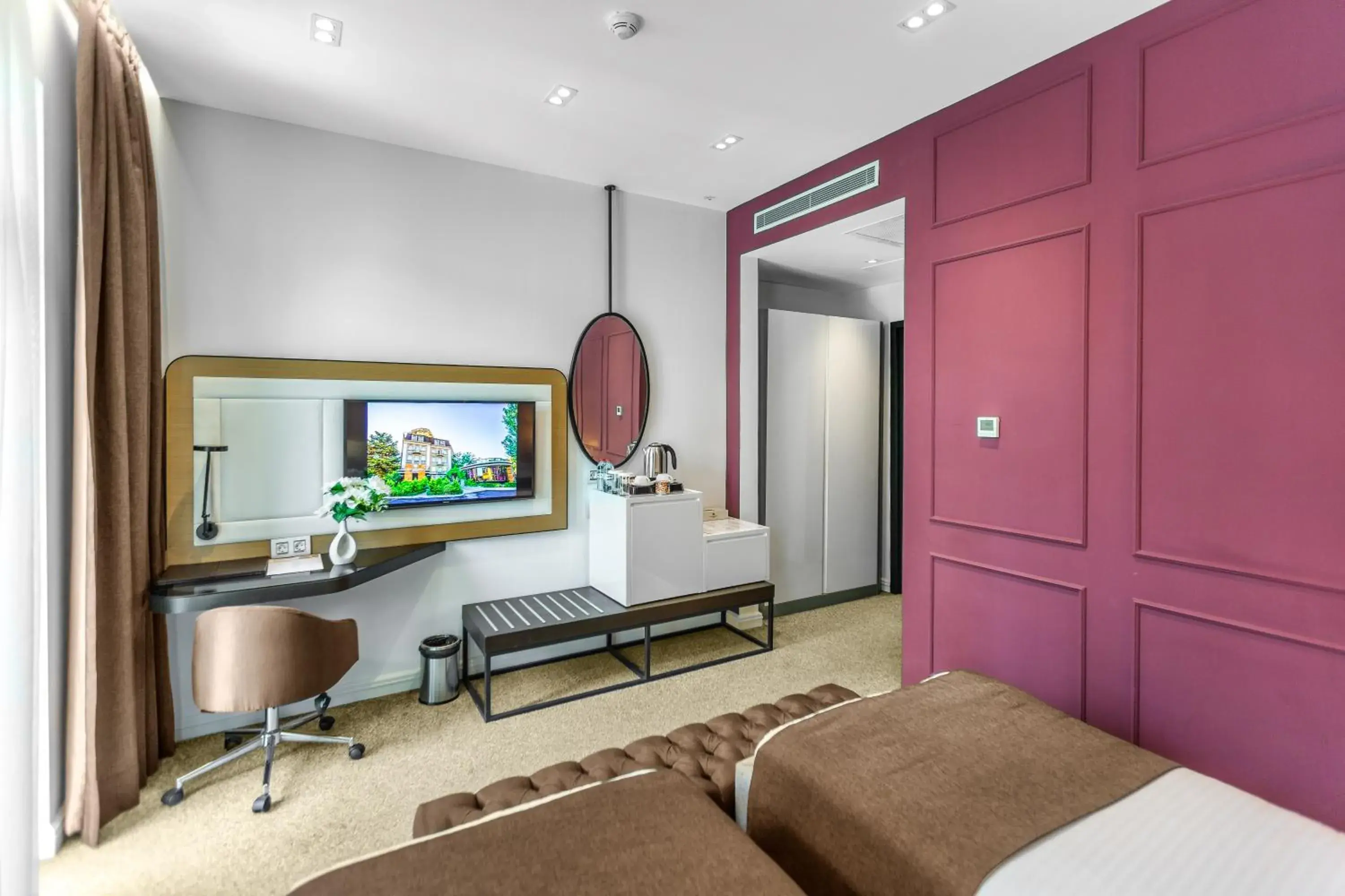 Bed in Ivy Garden Hotel Baku Bed in Ivy Garden Hotel Baku