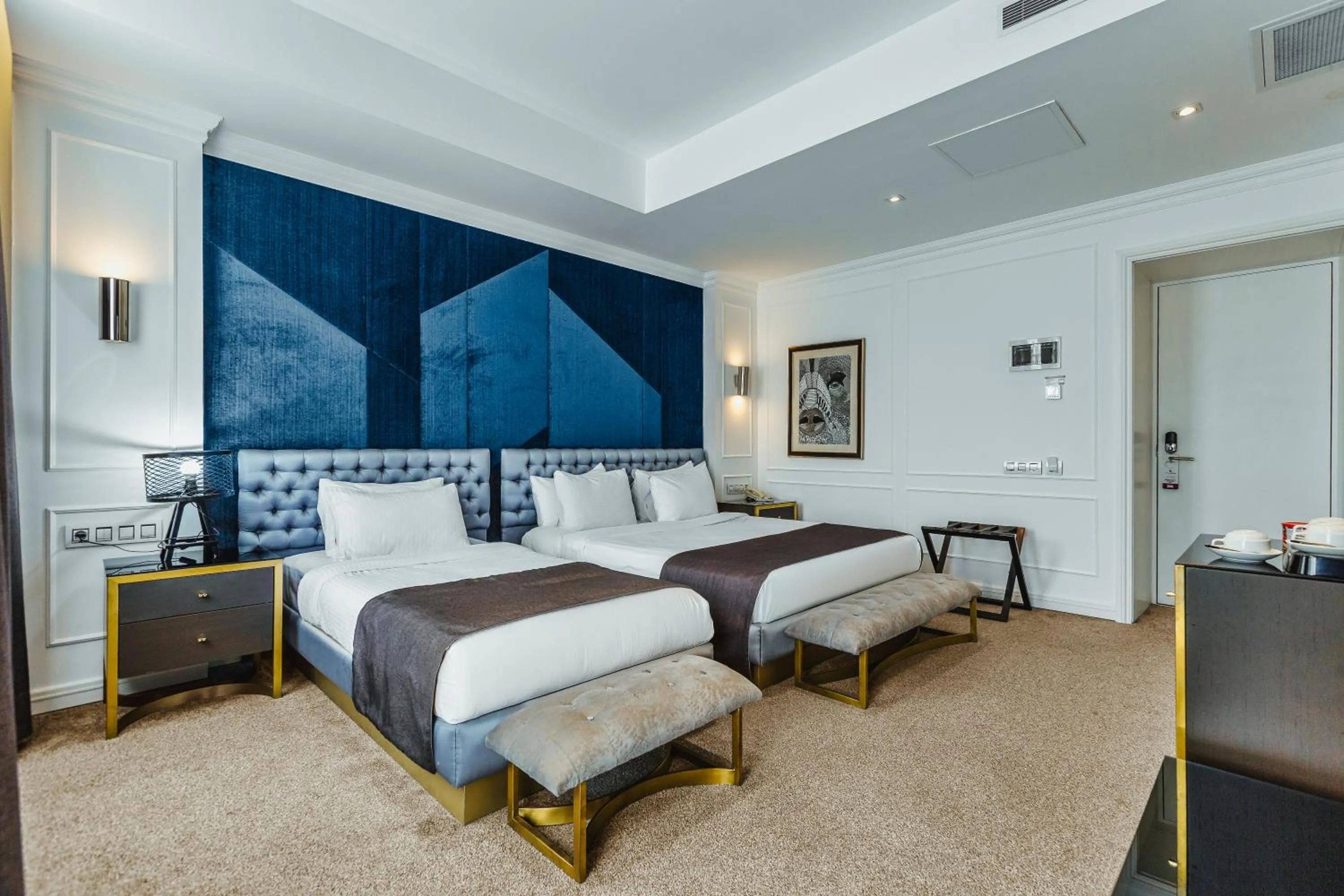 Bed in Ivy Garden Hotel Baku