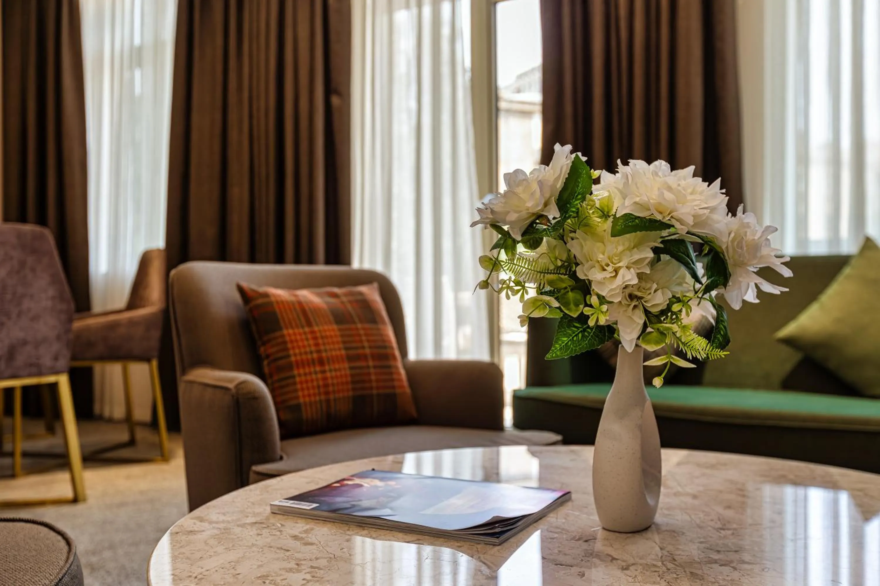 Living room in Ivy Garden Hotel Baku