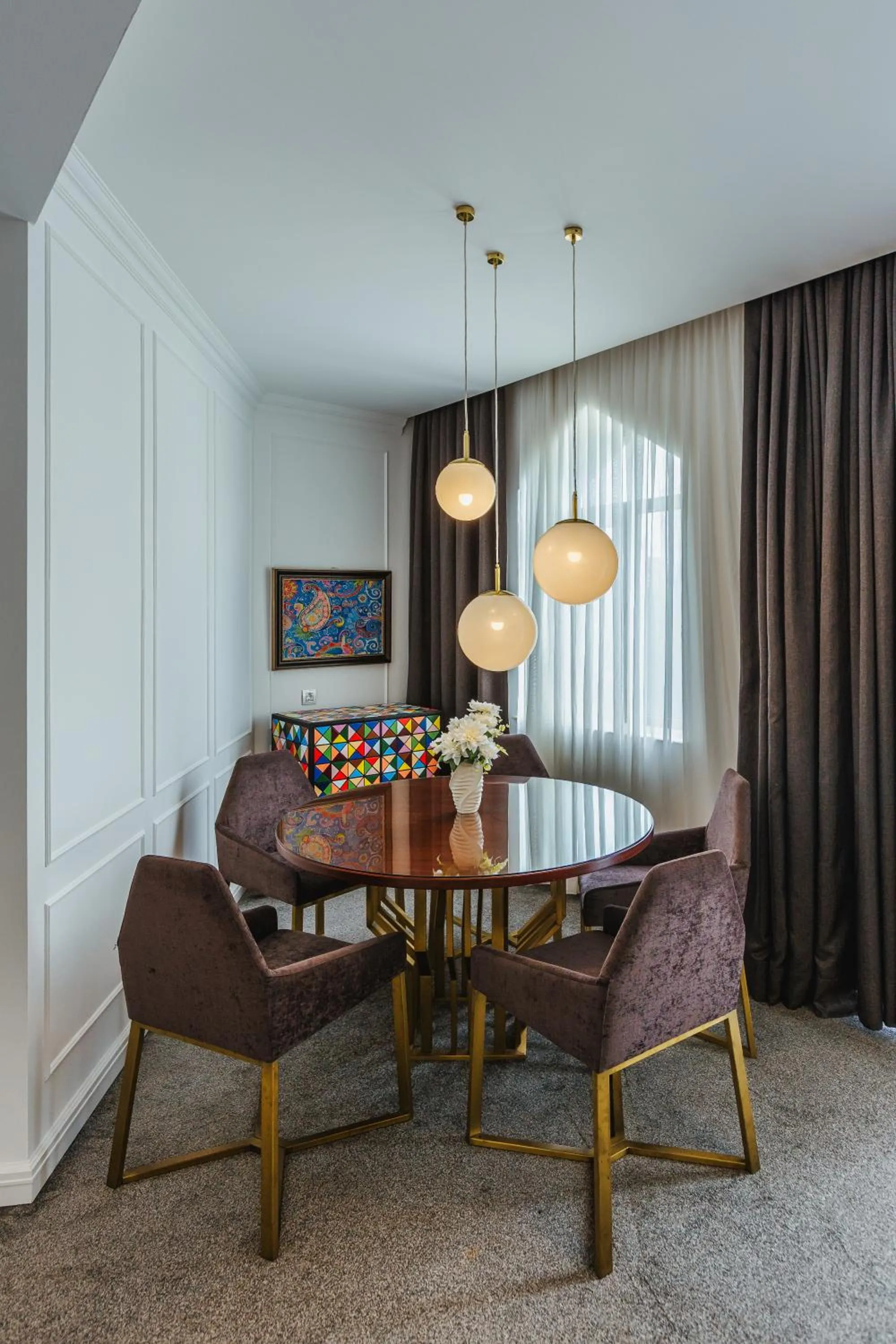 Living room in Ivy Garden Hotel Baku