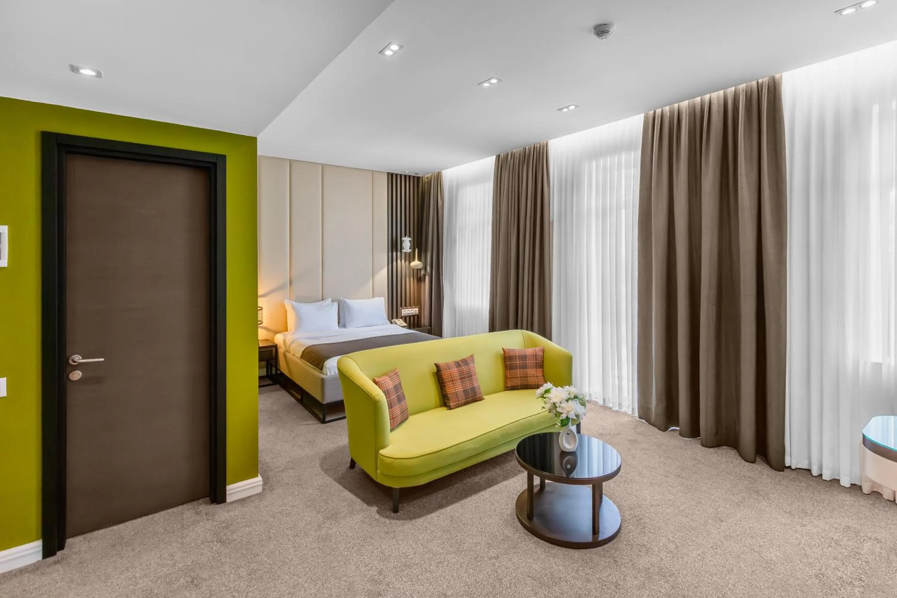 Bed in Ivy Garden Hotel Baku