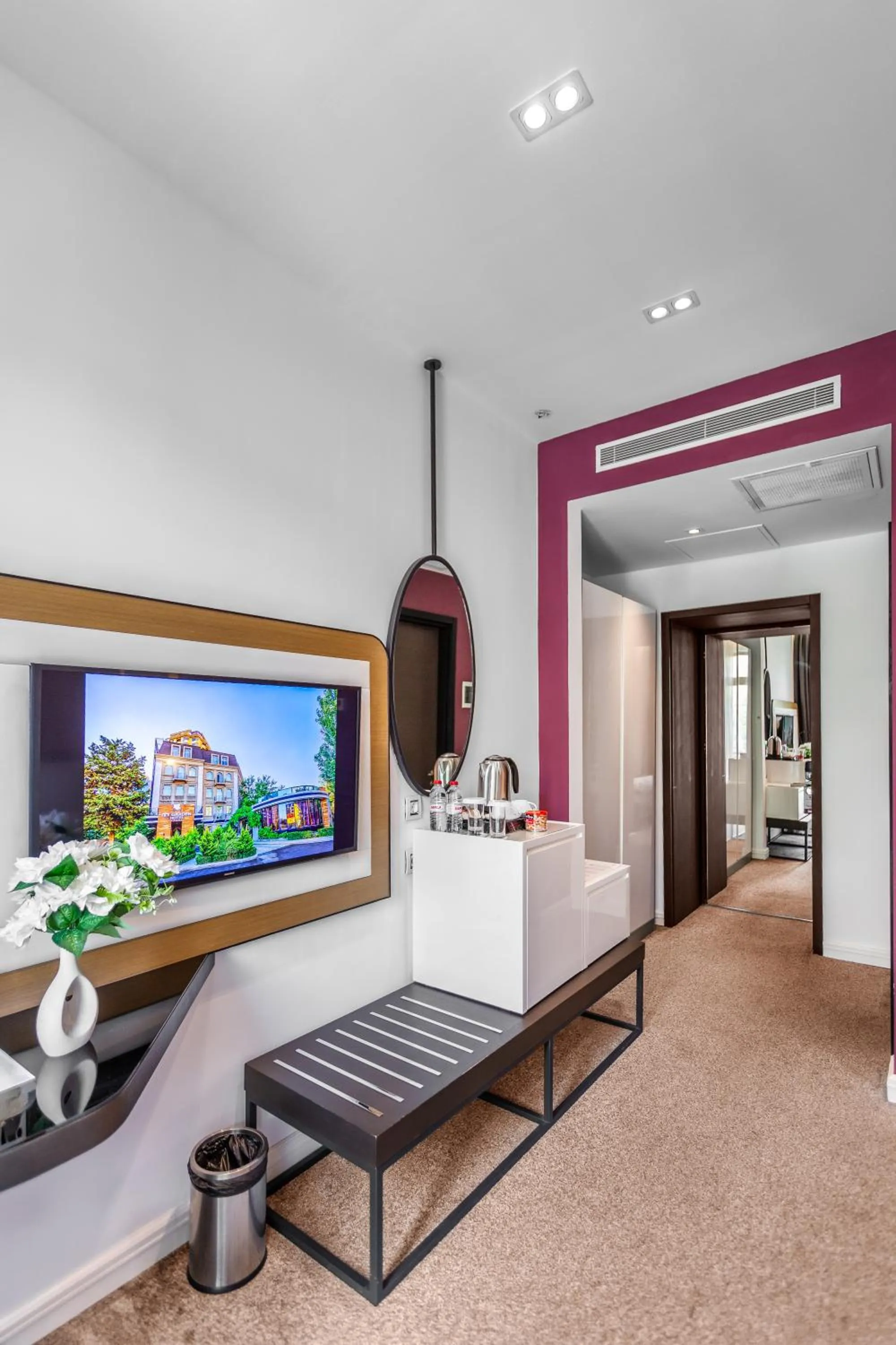 Bed in Ivy Garden Hotel Baku