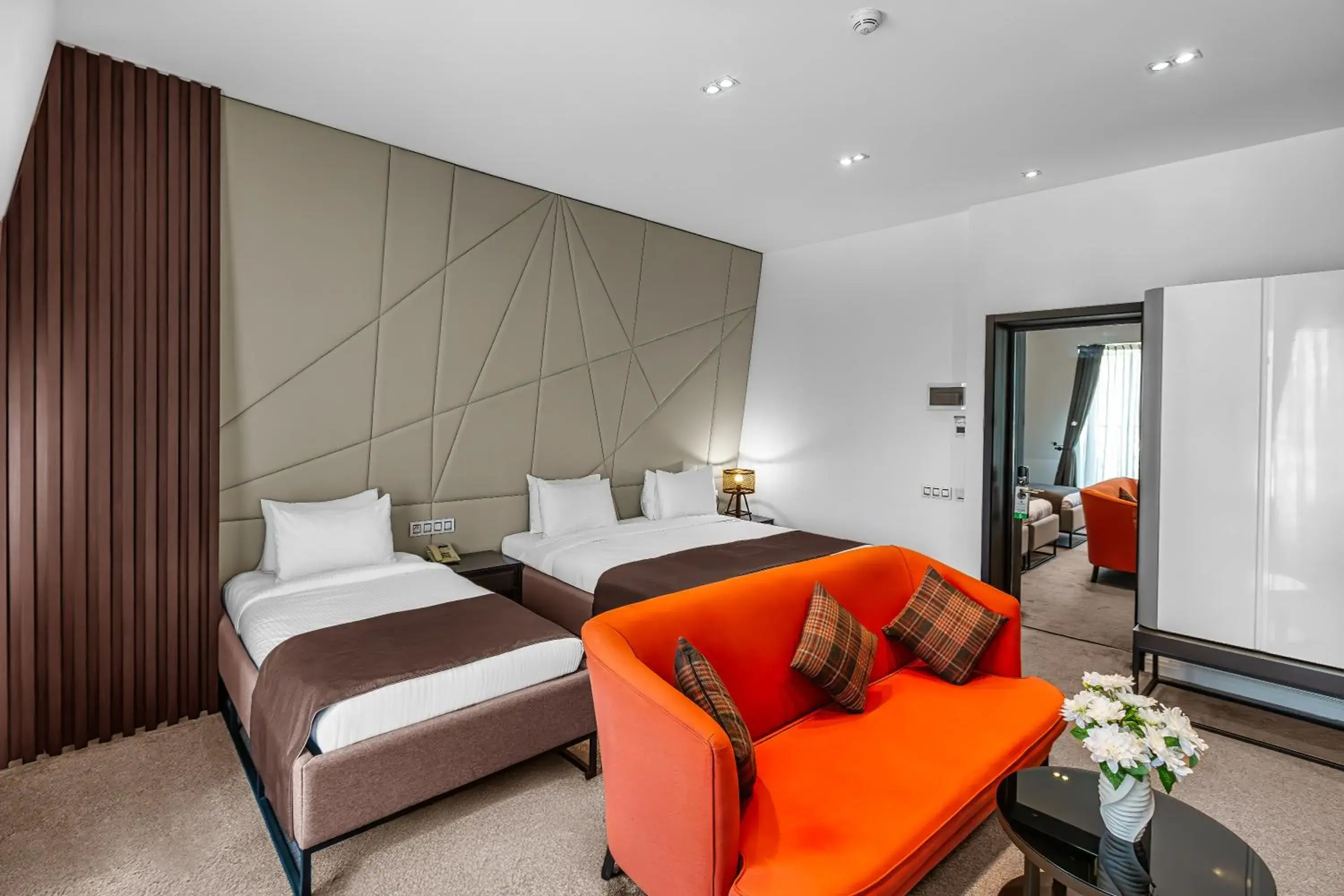 Bed in Ivy Garden Hotel Baku Bed in Ivy Garden Hotel Baku