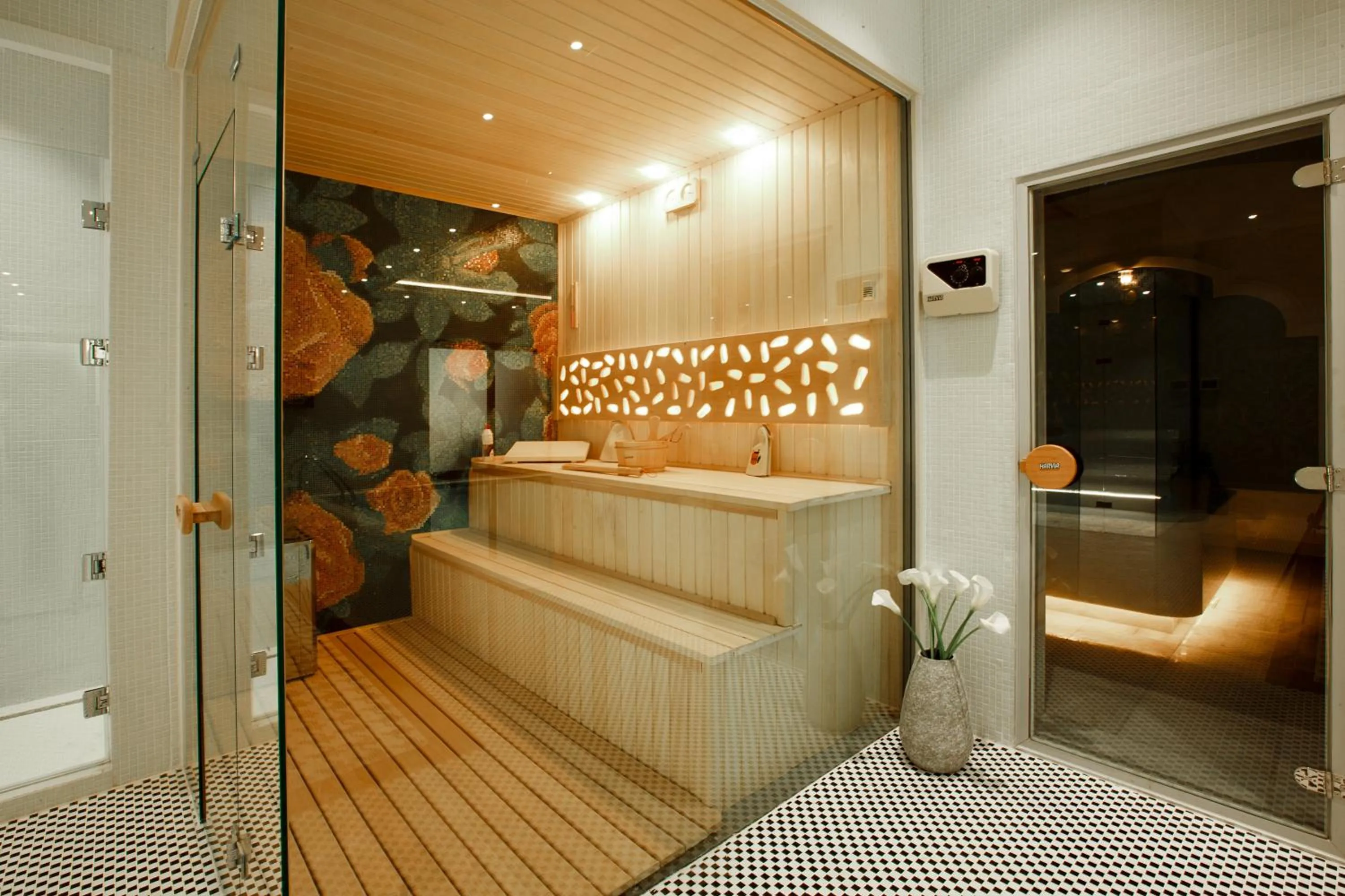 Sauna in Ivy Garden Hotel Baku