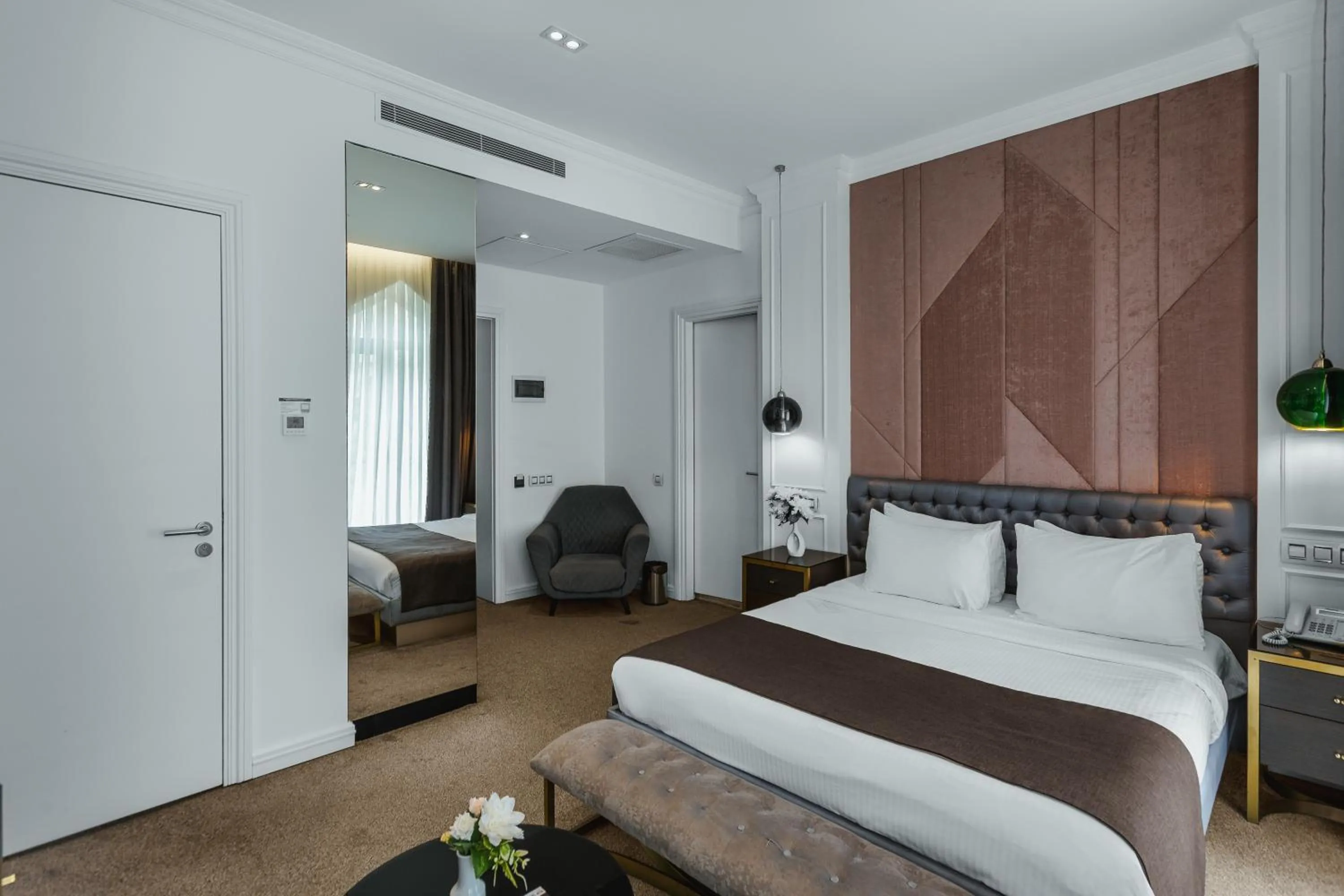 Bed in Ivy Garden Hotel Baku