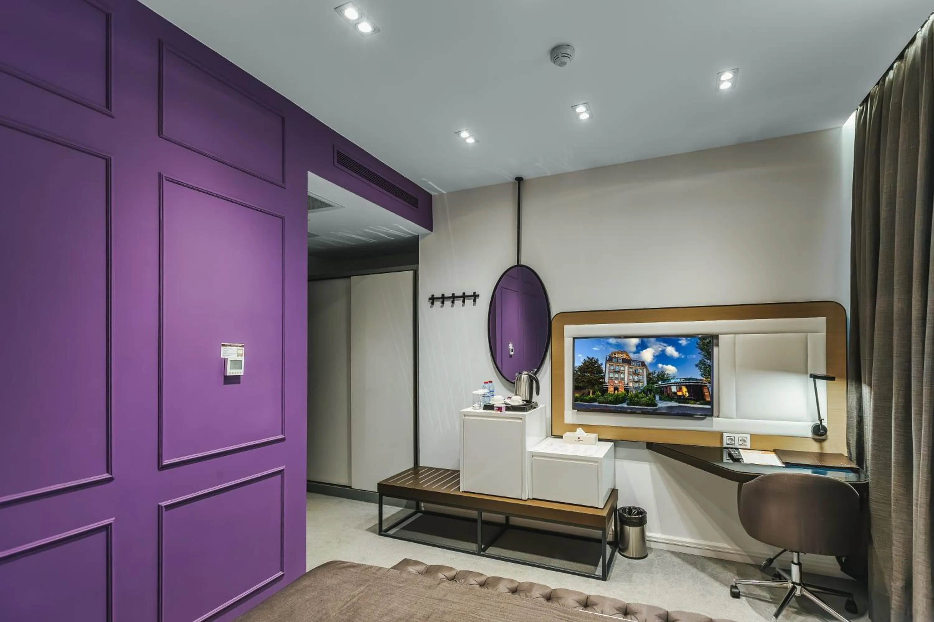 Bed in Ivy Garden Hotel Baku