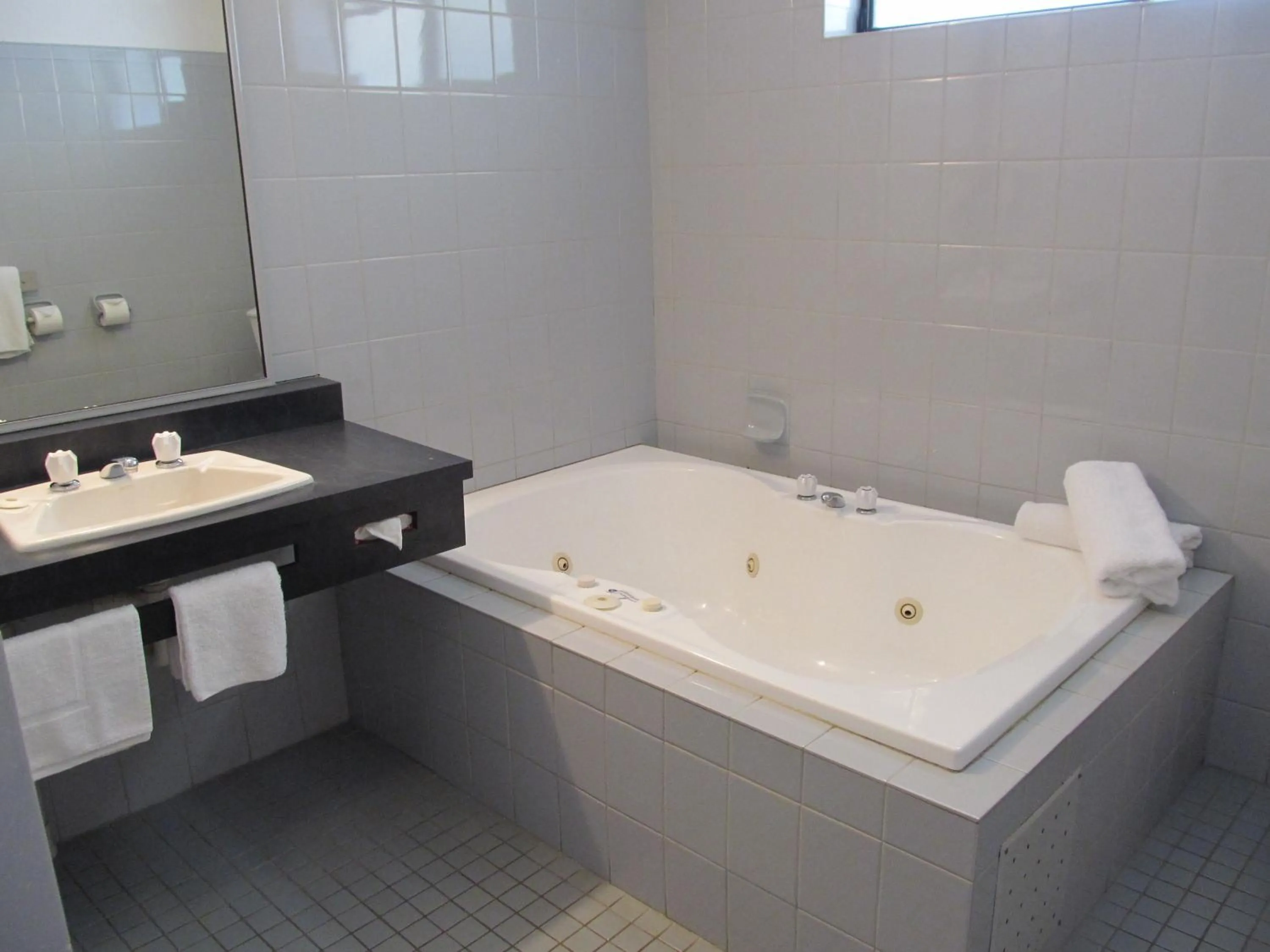 Bathroom in Meninya Palms Resort Moama