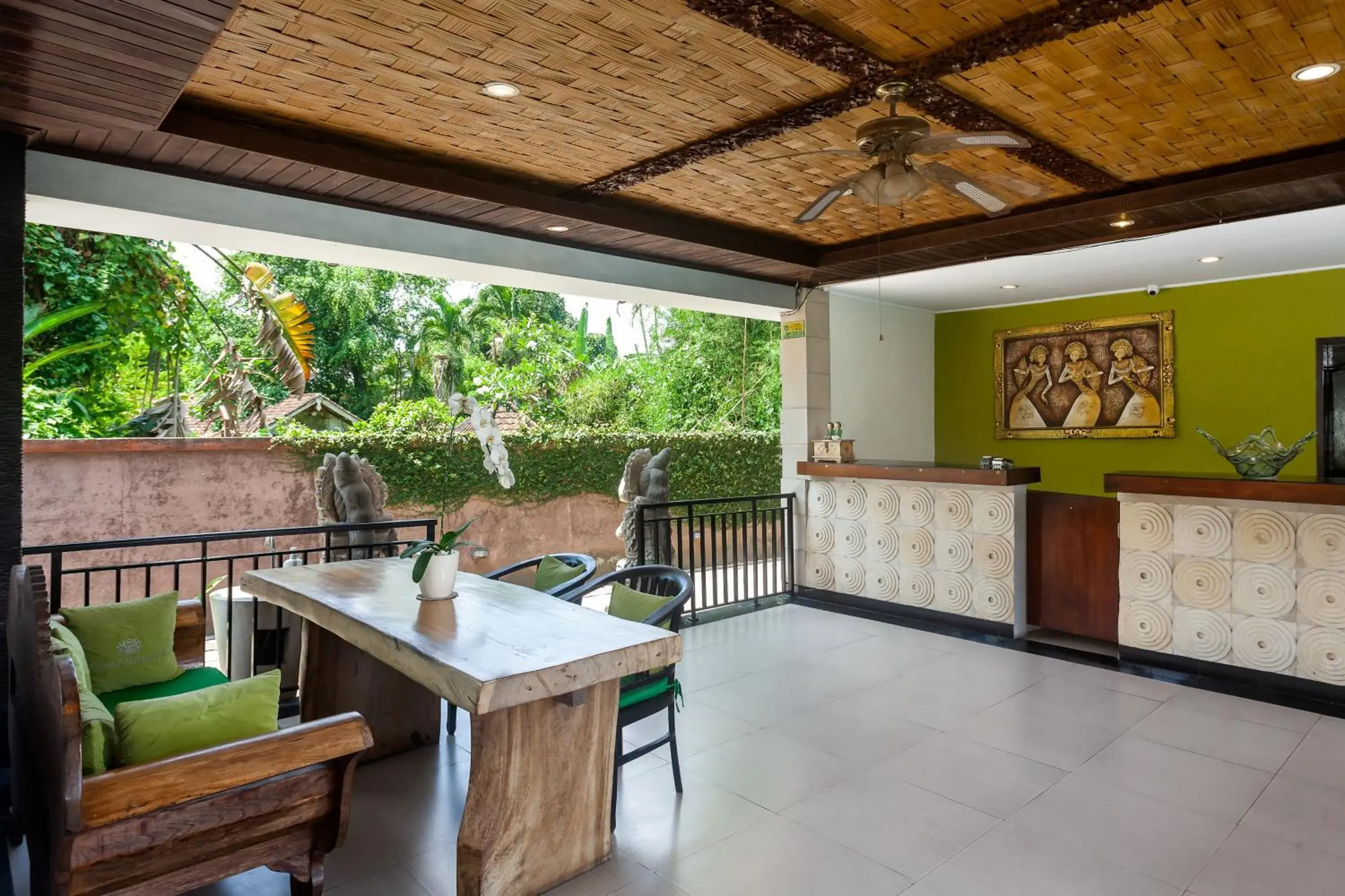 Lobby or reception in Kamandhani Hotel Ubud Lobby or reception in Kamandhani Hotel Ubud