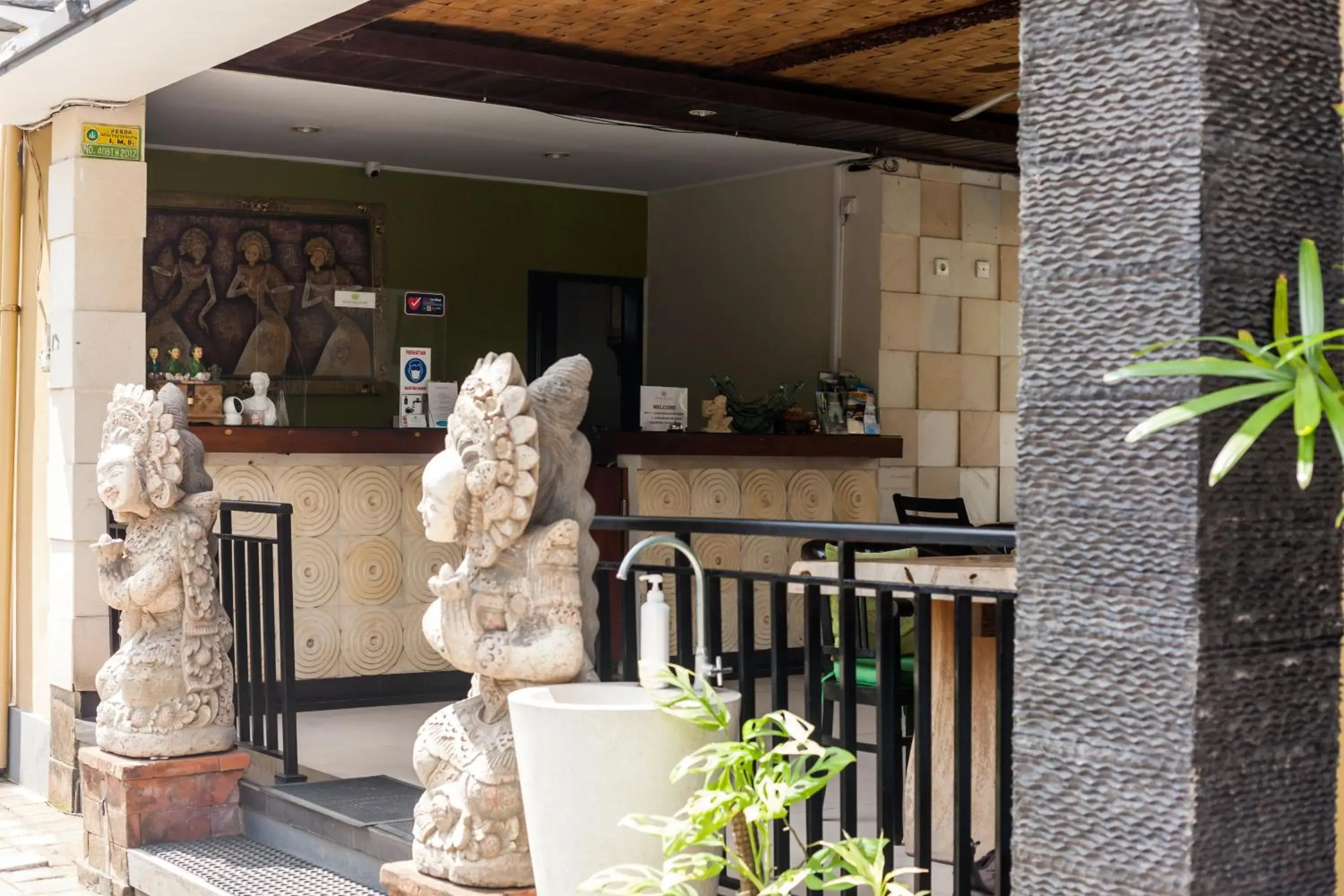 Lobby or reception in Kamandhani Hotel Ubud Lobby or reception in Kamandhani Hotel Ubud