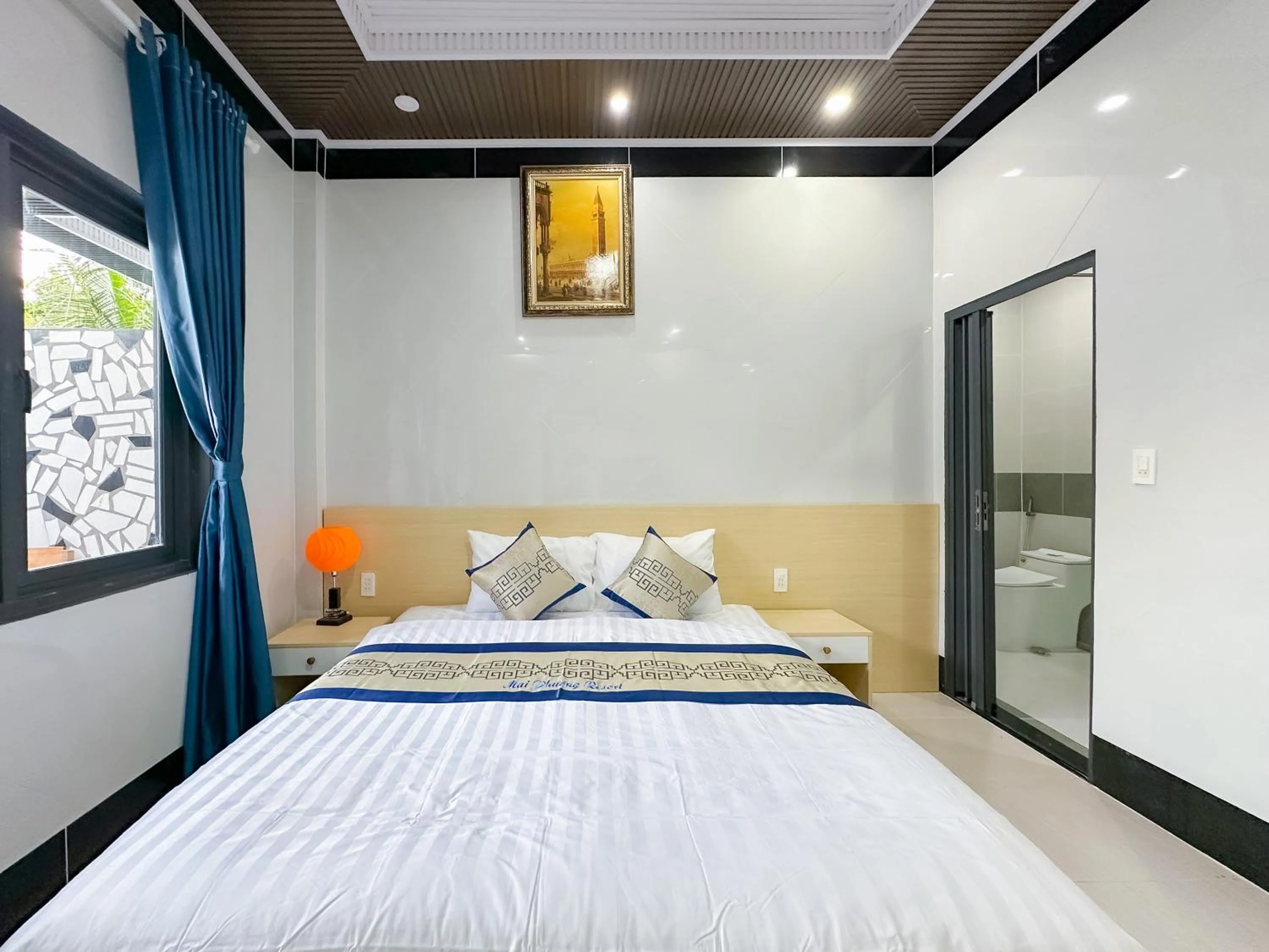 Bed in Mai Phuong Resort Phu Quoc